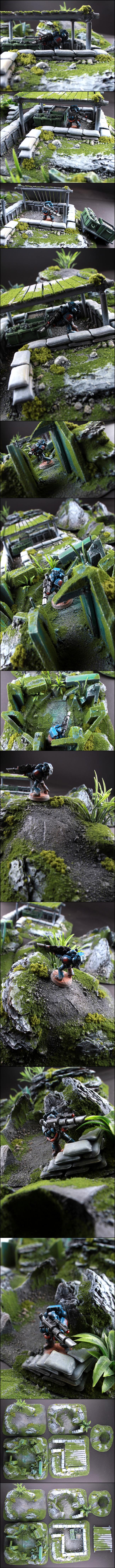 Bunker, Jungle, Ruin, Terrain