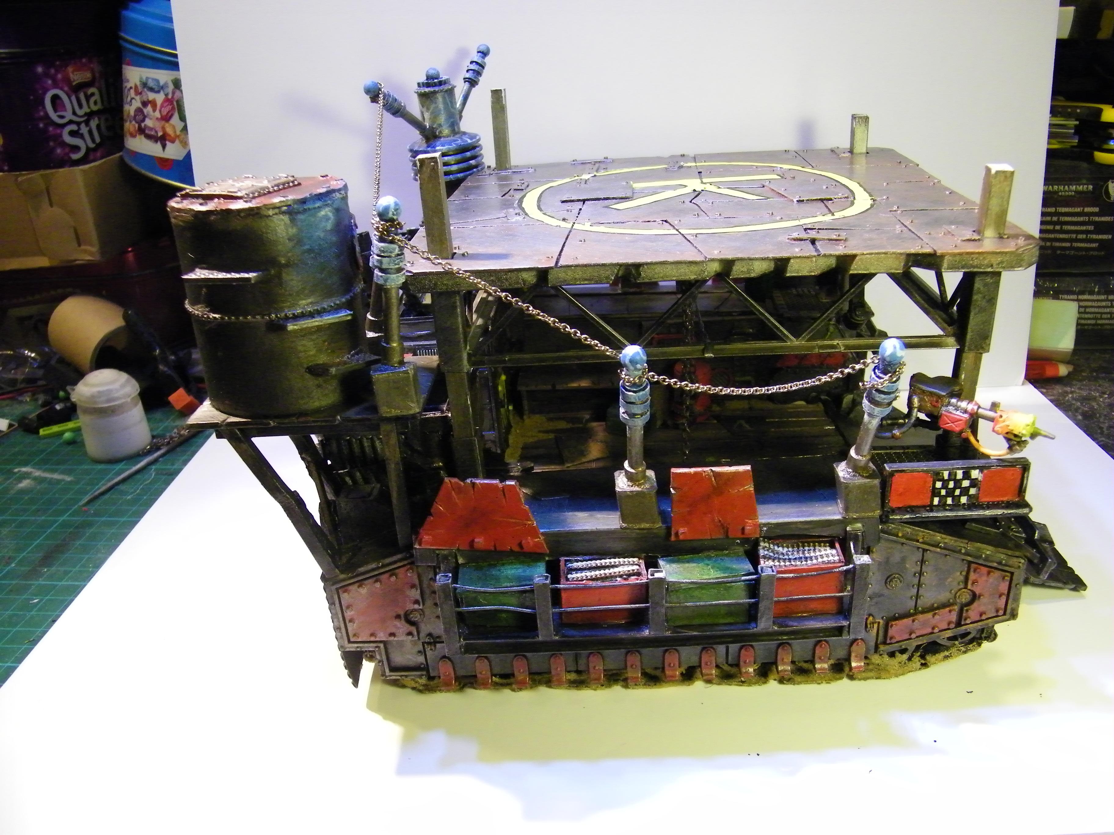 Landing Pad, Orks, Super-heavy, Tank