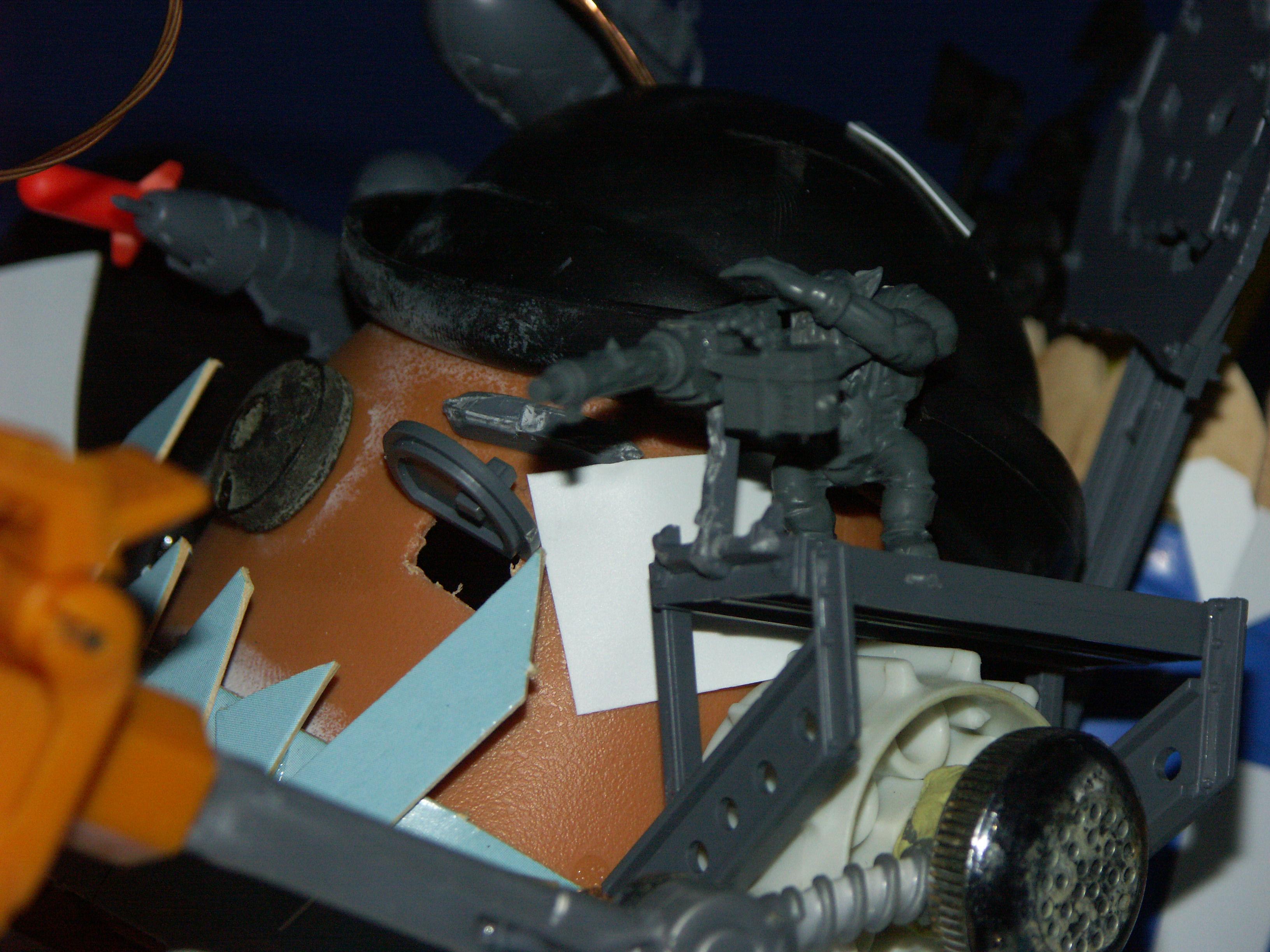 Orks, Scratch Build, Stompa, Tater Titan, Work In Progress