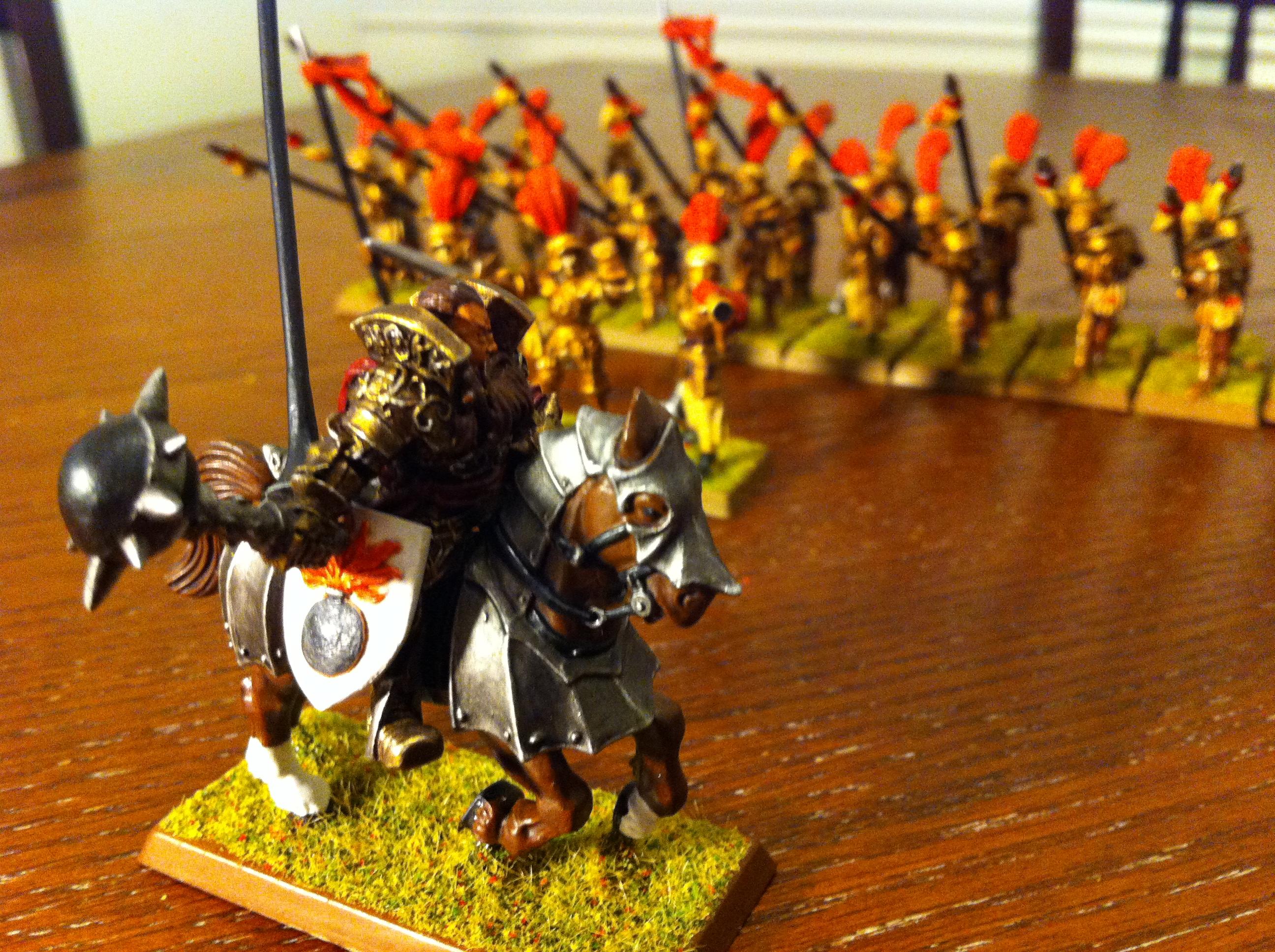 Borgio the Besieger inspects the newest edition to his warband