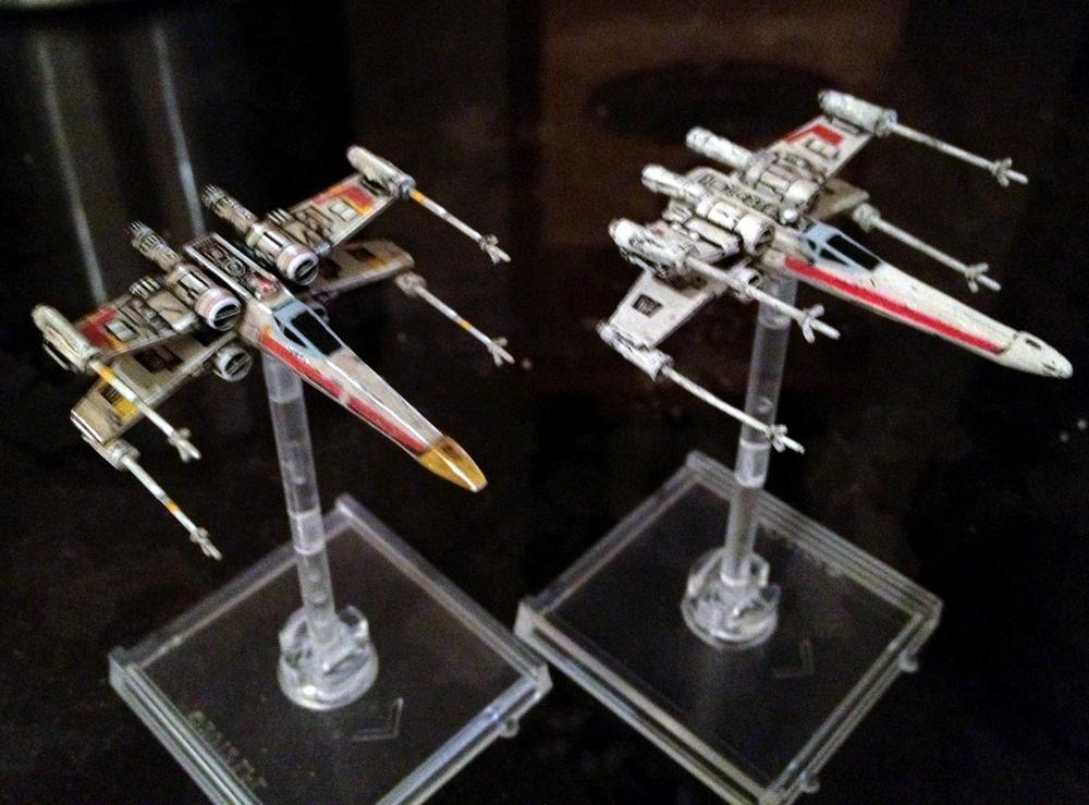 Comparisson, Custom, Fantasy Flight, Miniatures Game, X-Wing