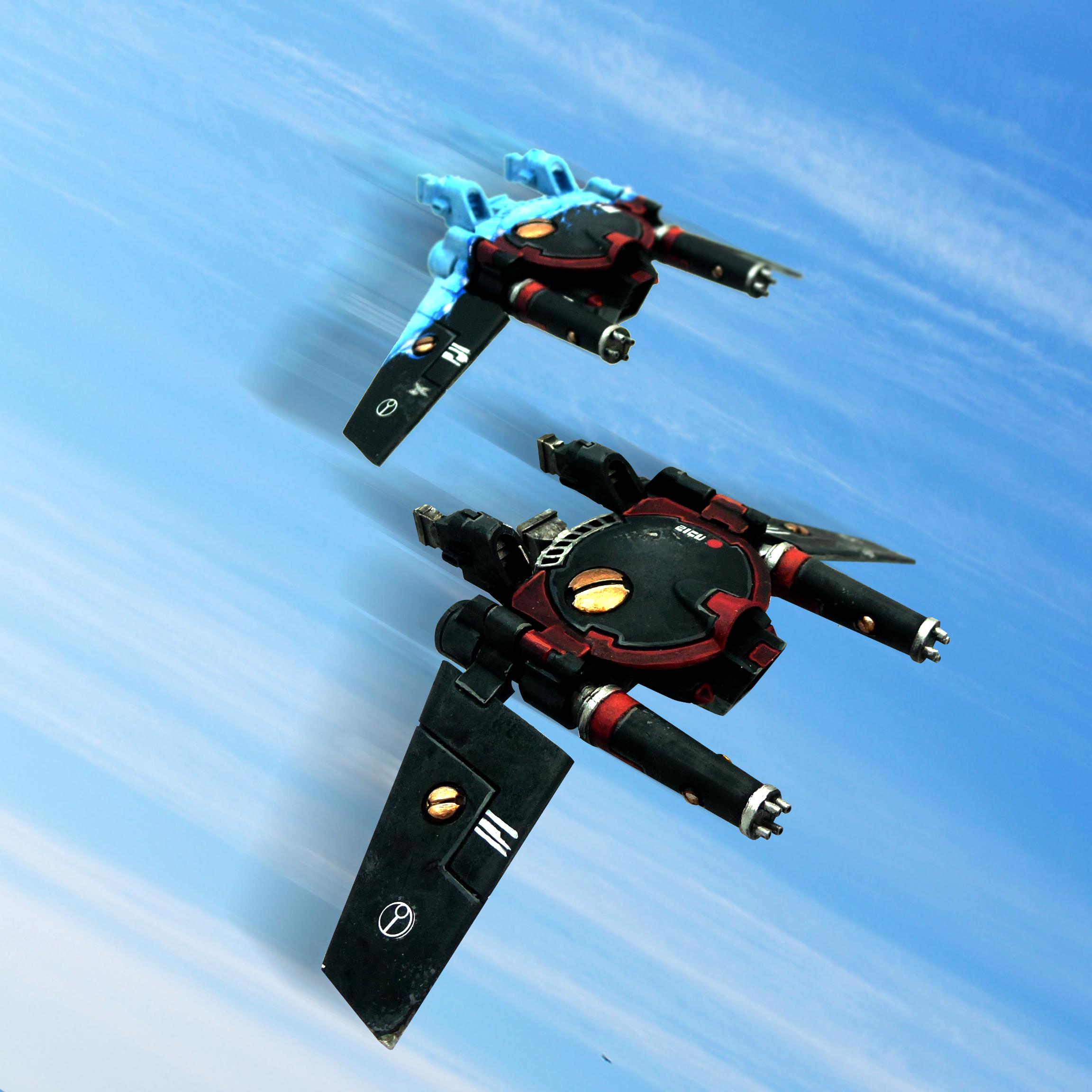 Tau Remora Stealth Fighters