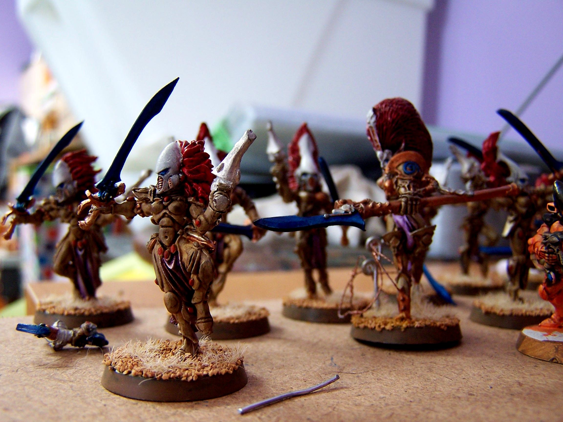 Eldar, Howling Banshees, Lugganath, Silvermk2, Work In Progress