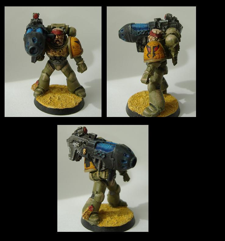 Mantis Warrior, Space Marines