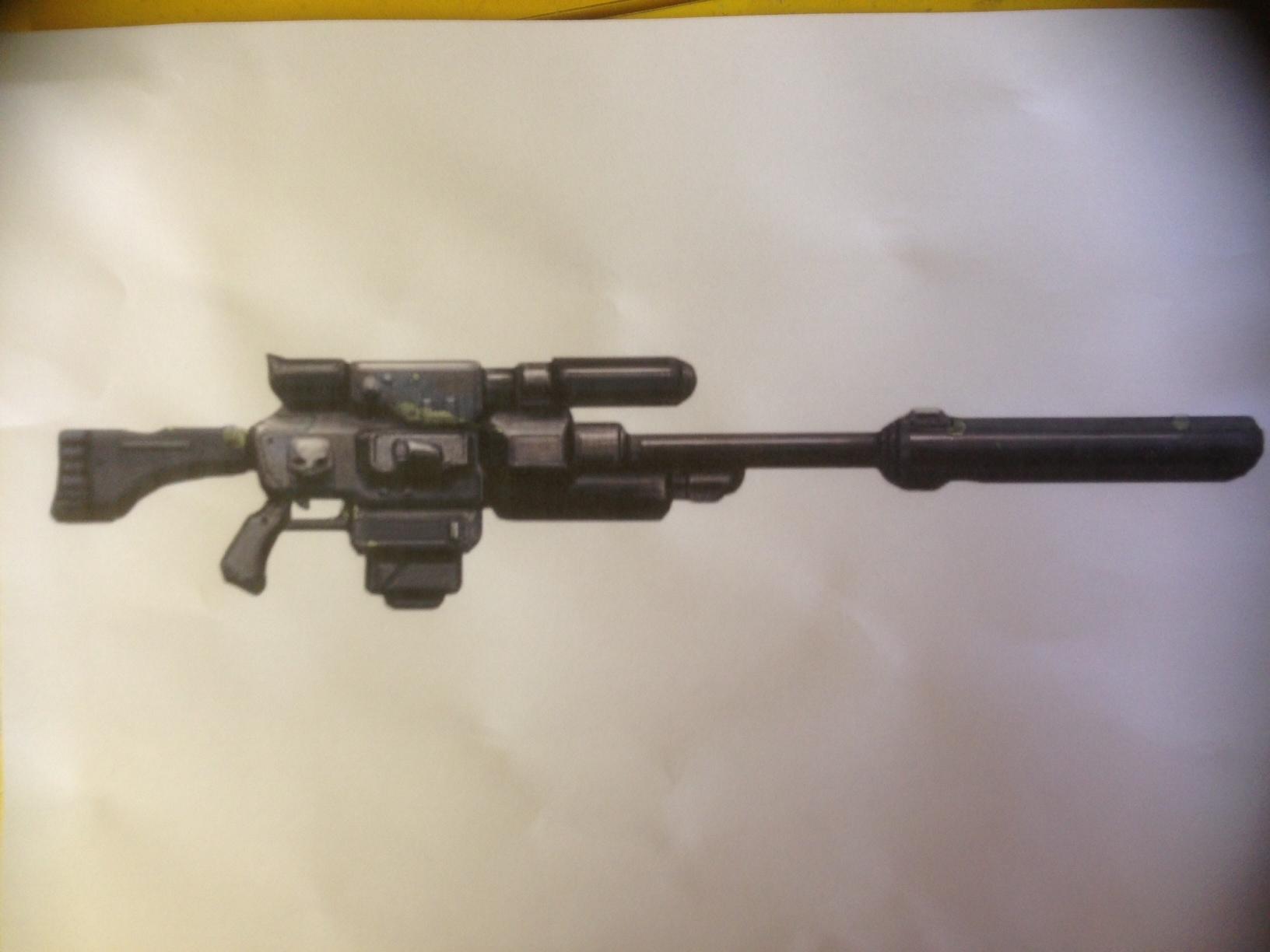 Moving onto one of the Scouts weapons for the Kids to use. Last week I built the boltergun