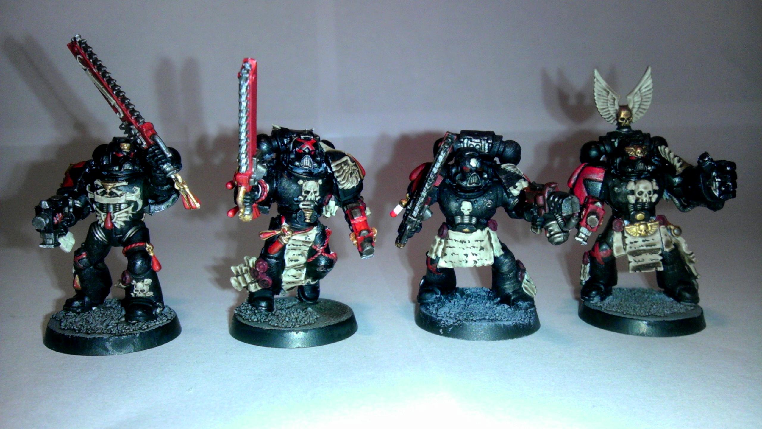 Blood Angels, Death Company, Hand Flamer, Power Fist