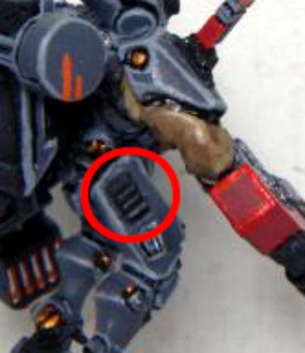 Thigh armor examination