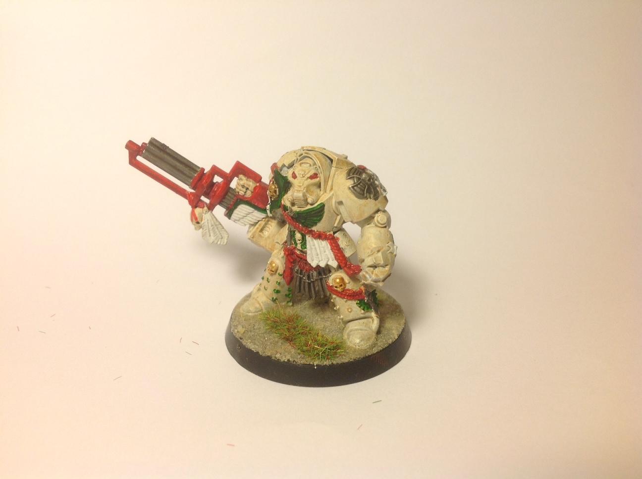 Assault Cannon, Dark Angels, Deathwing, Space Marines, Terminator Armor