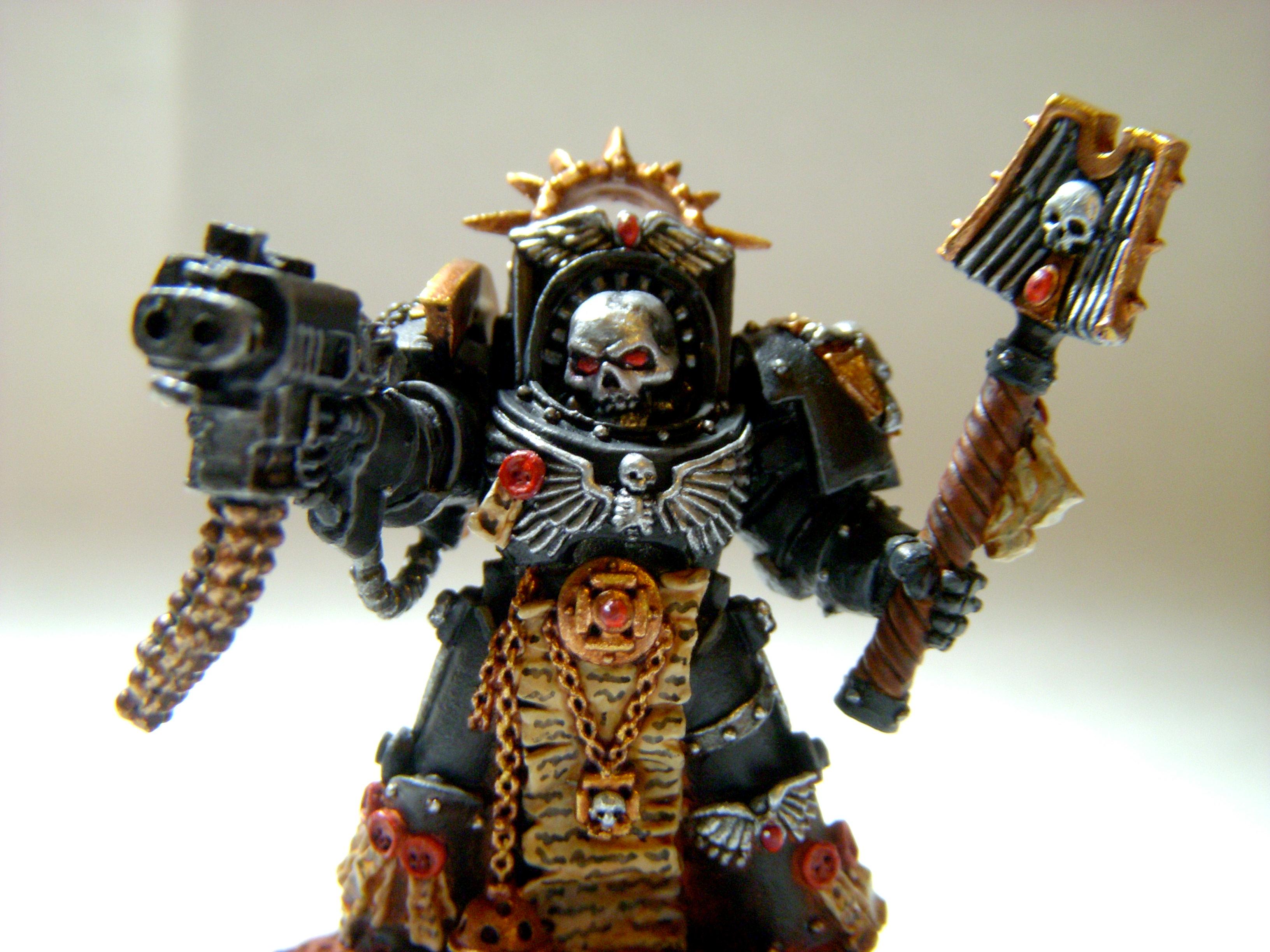 Chaplain, Silver, Silverskulls, Skull, Terminator Armor