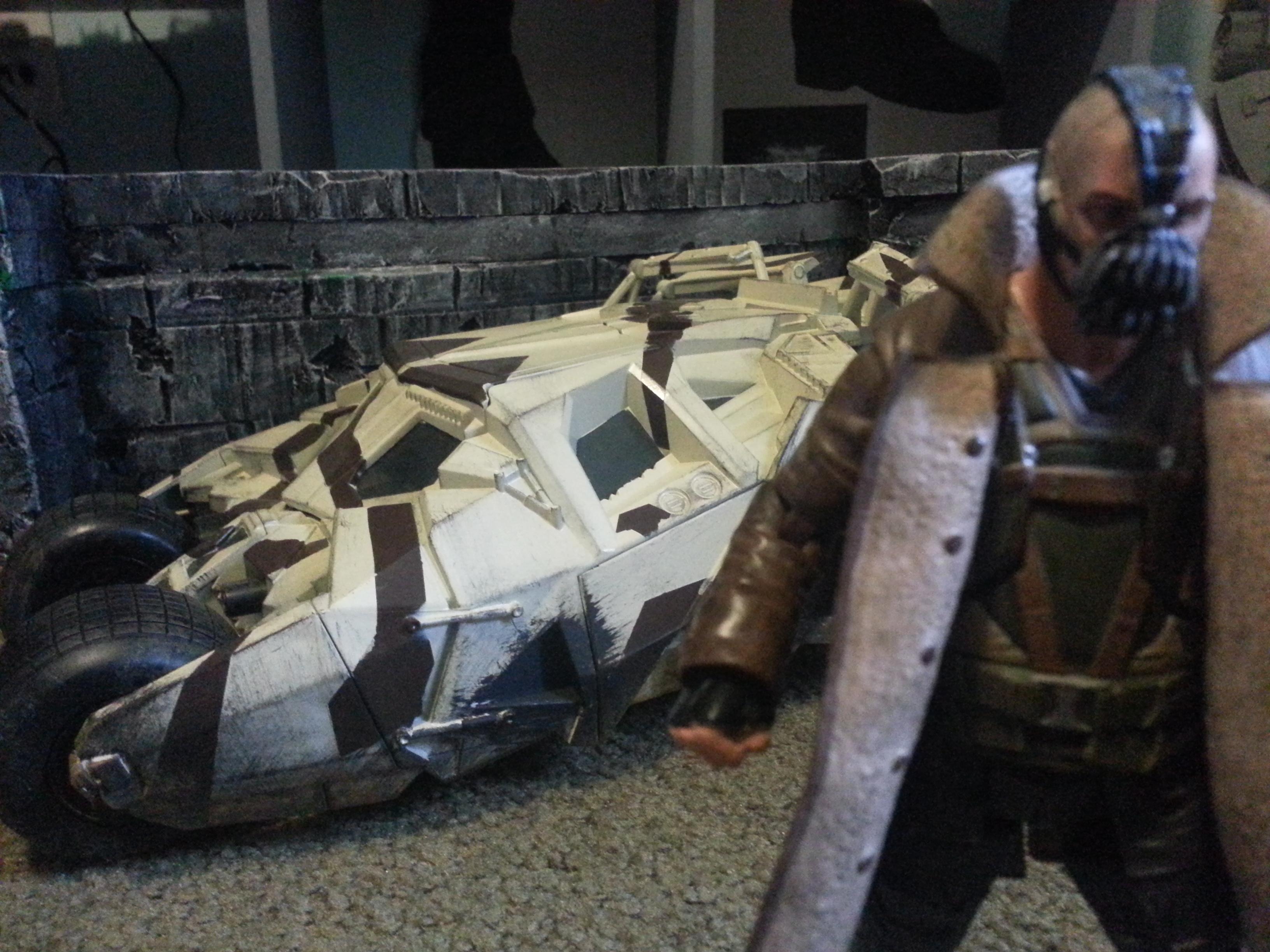 Bane, Batman, Tumbler