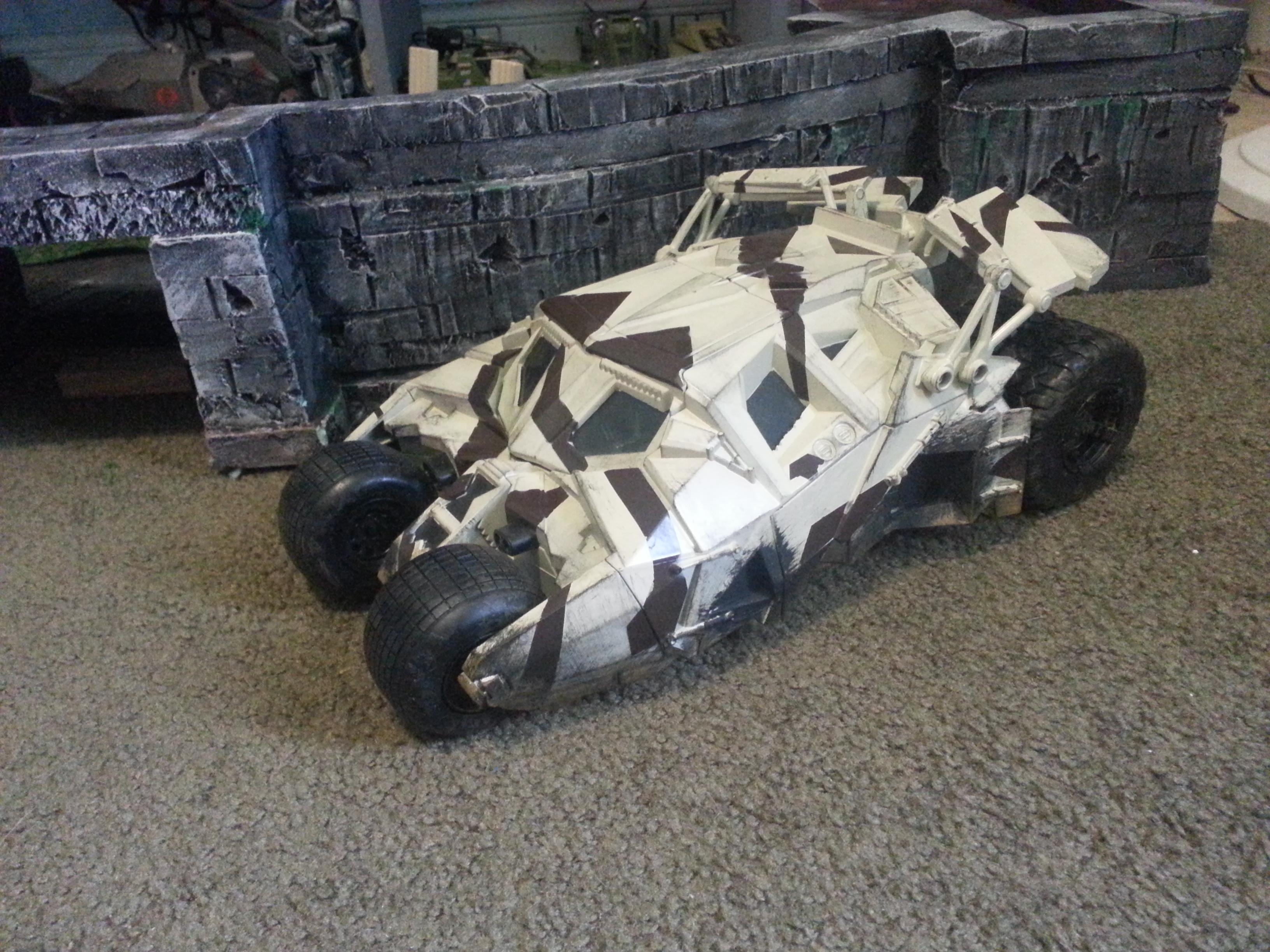 Bane, Batman, Tumbler