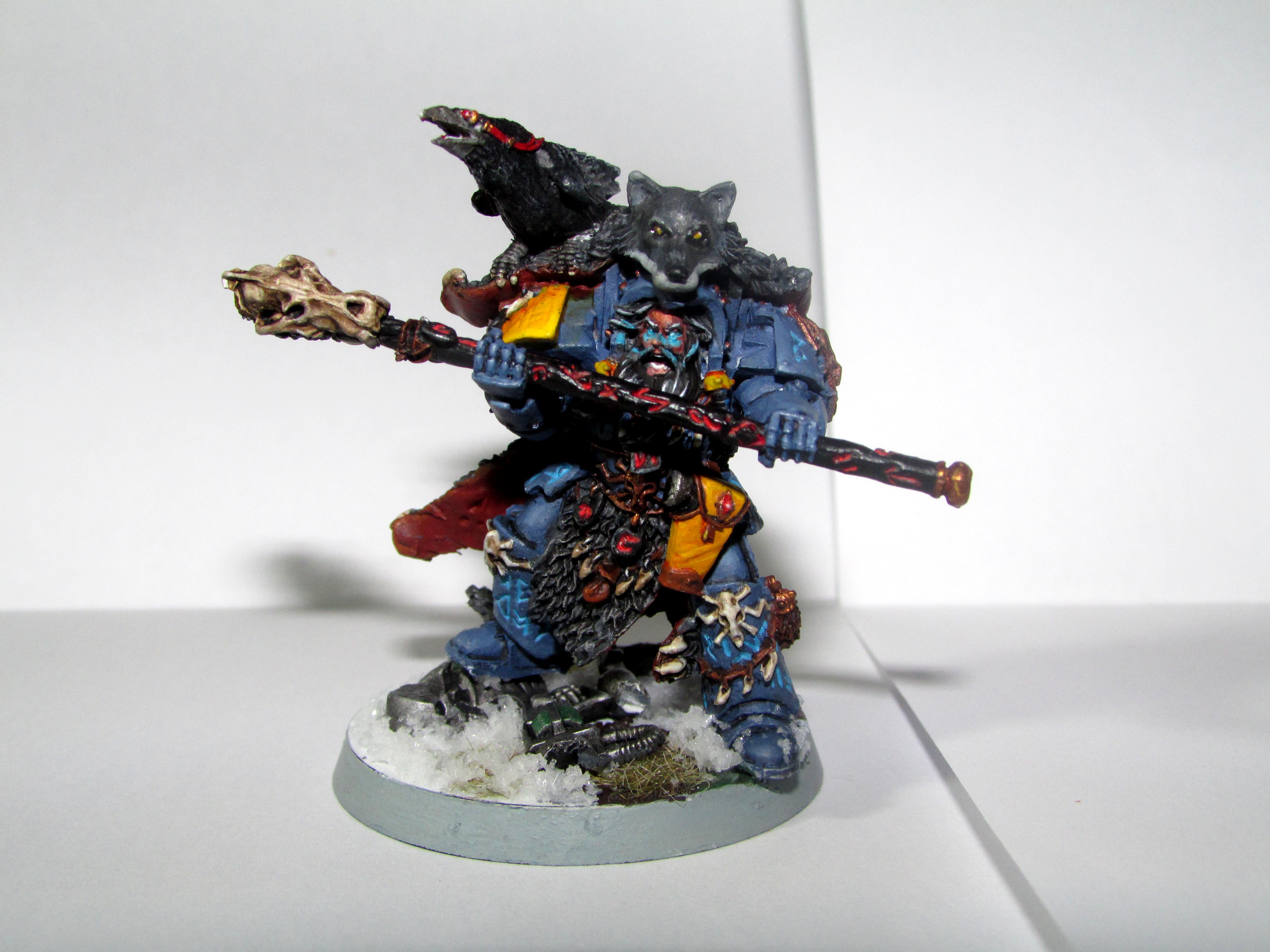 Librarian, Njal, Njal Stormcaller, Psyker, Space Marines, Space Wolves, Sw, Terminator Armor, Warhammer 40,000