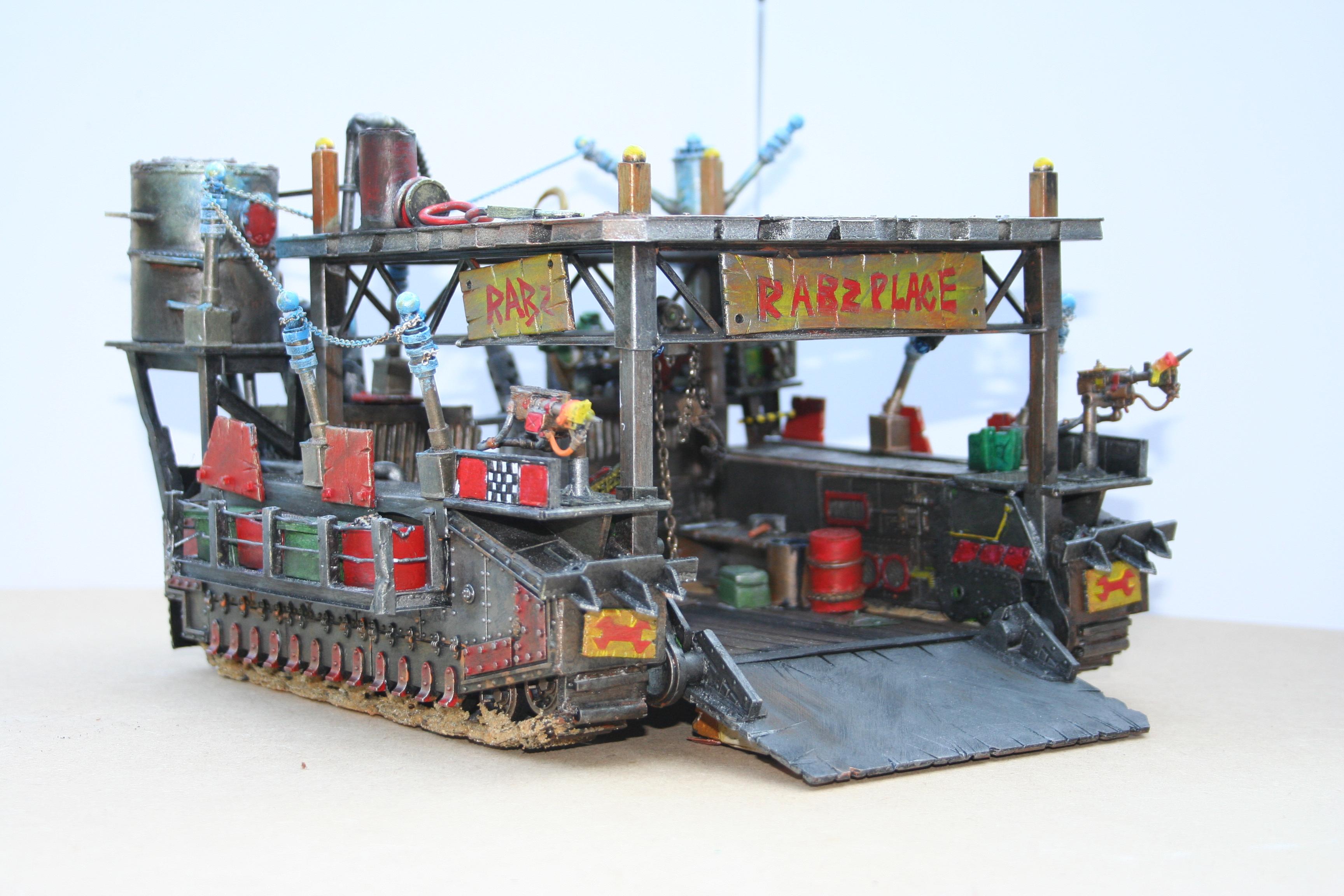 Background, Baneblade, Orks, Super-heavy, Terrain