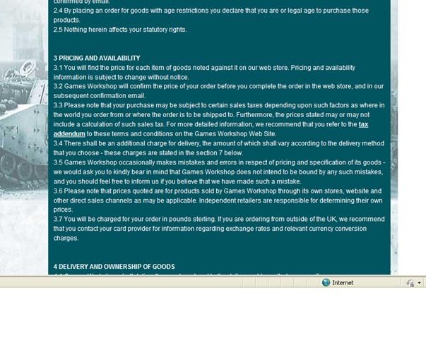 FW Trade Terms VAT