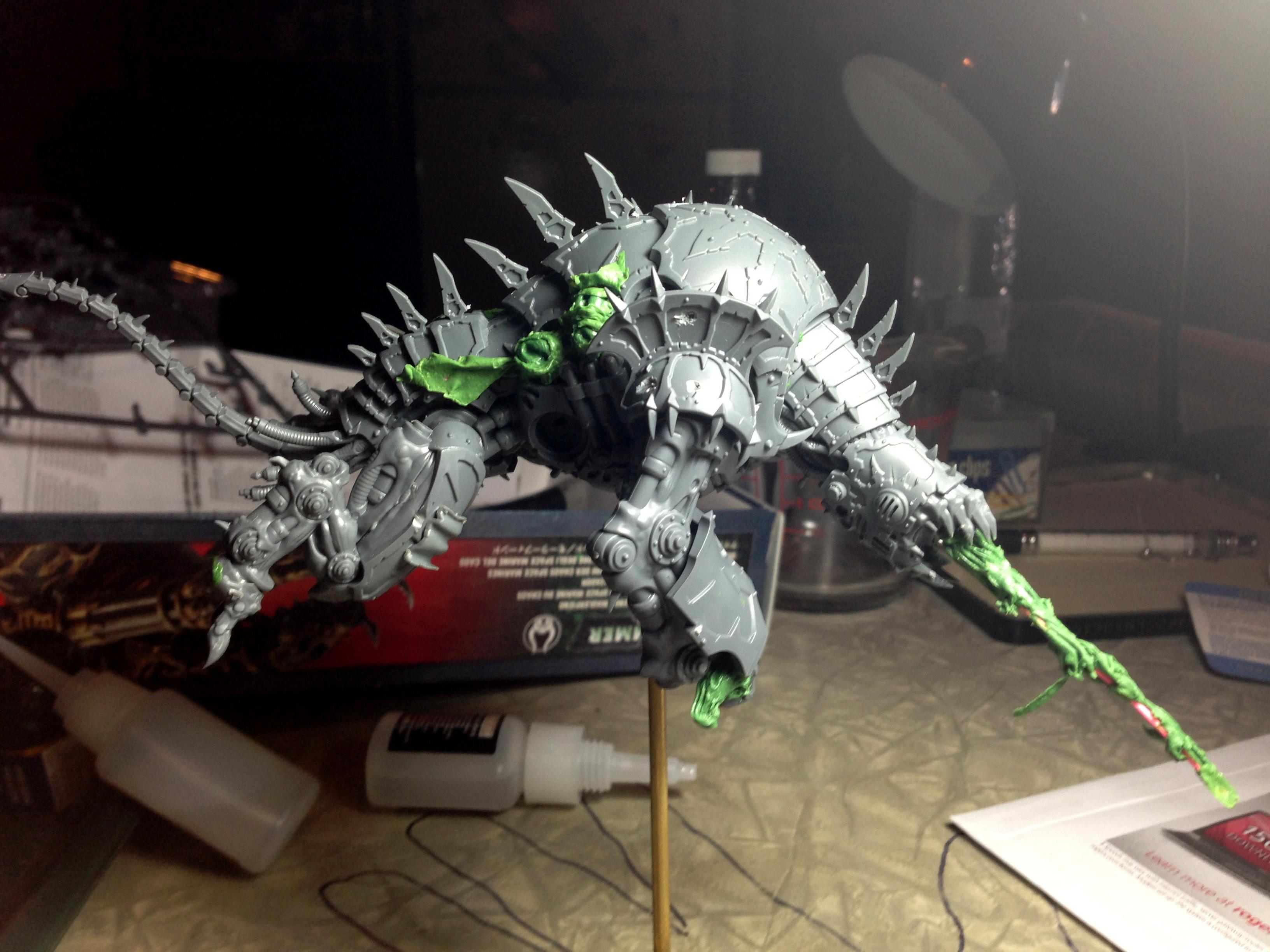 Chaos Space Marines, Conversion, Helldrake, Nurgle