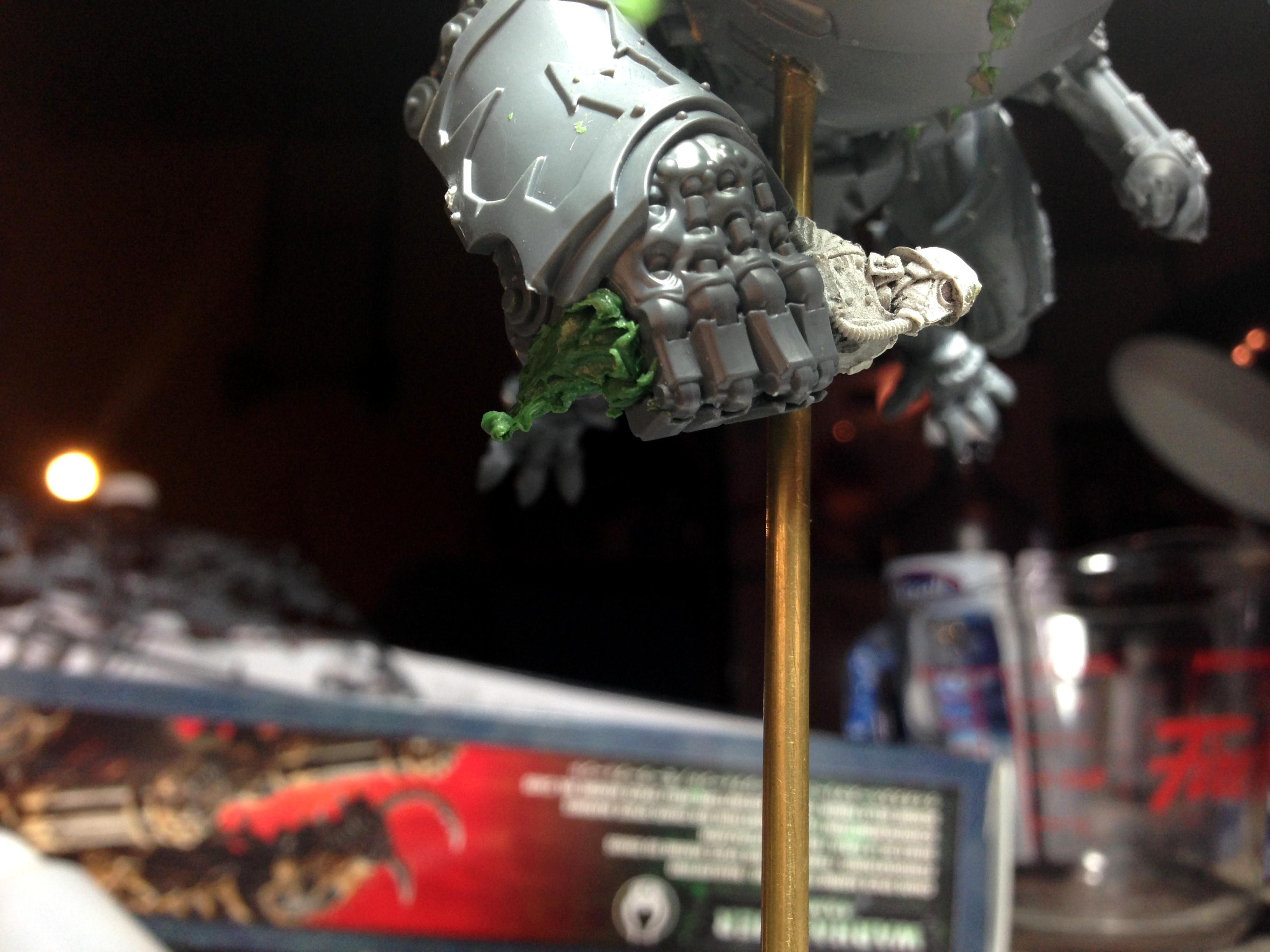 Chaos Space Marines, Conversion, Helldrake, Nurgle