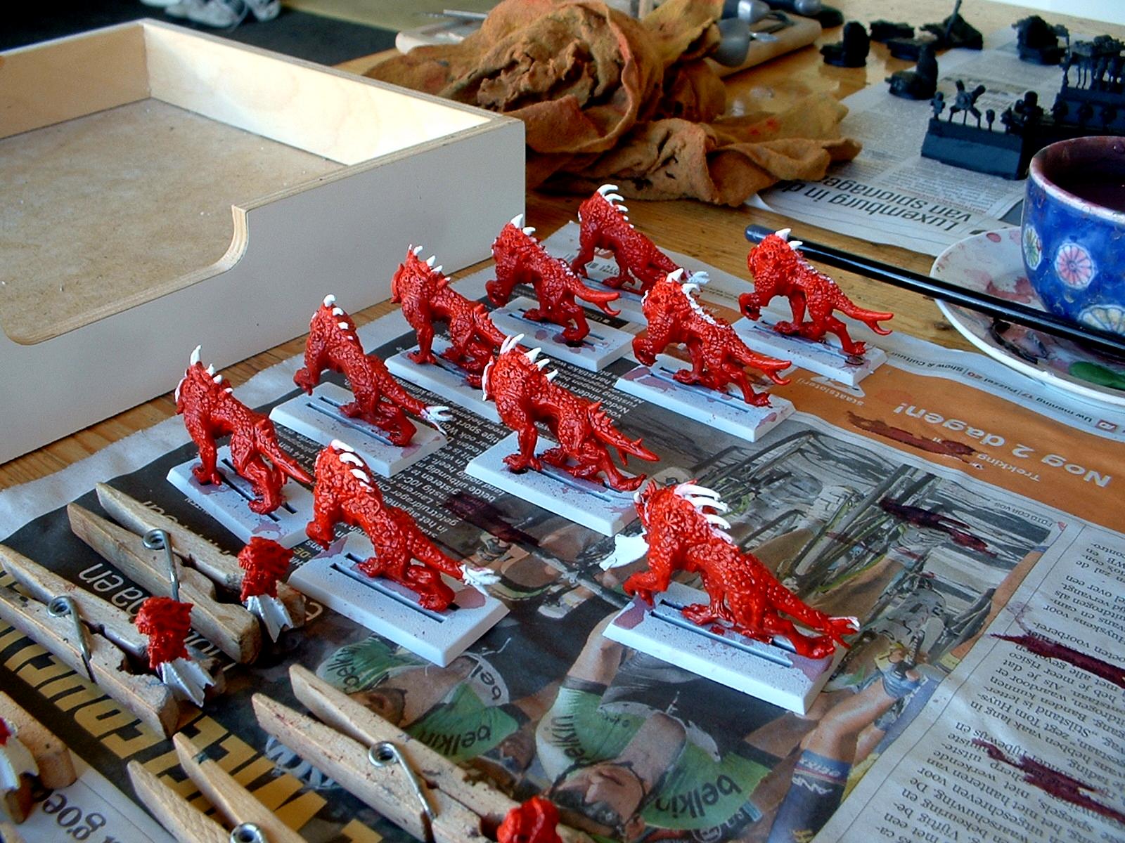 Chaos, Daemons, Flesh Hound, Khorne