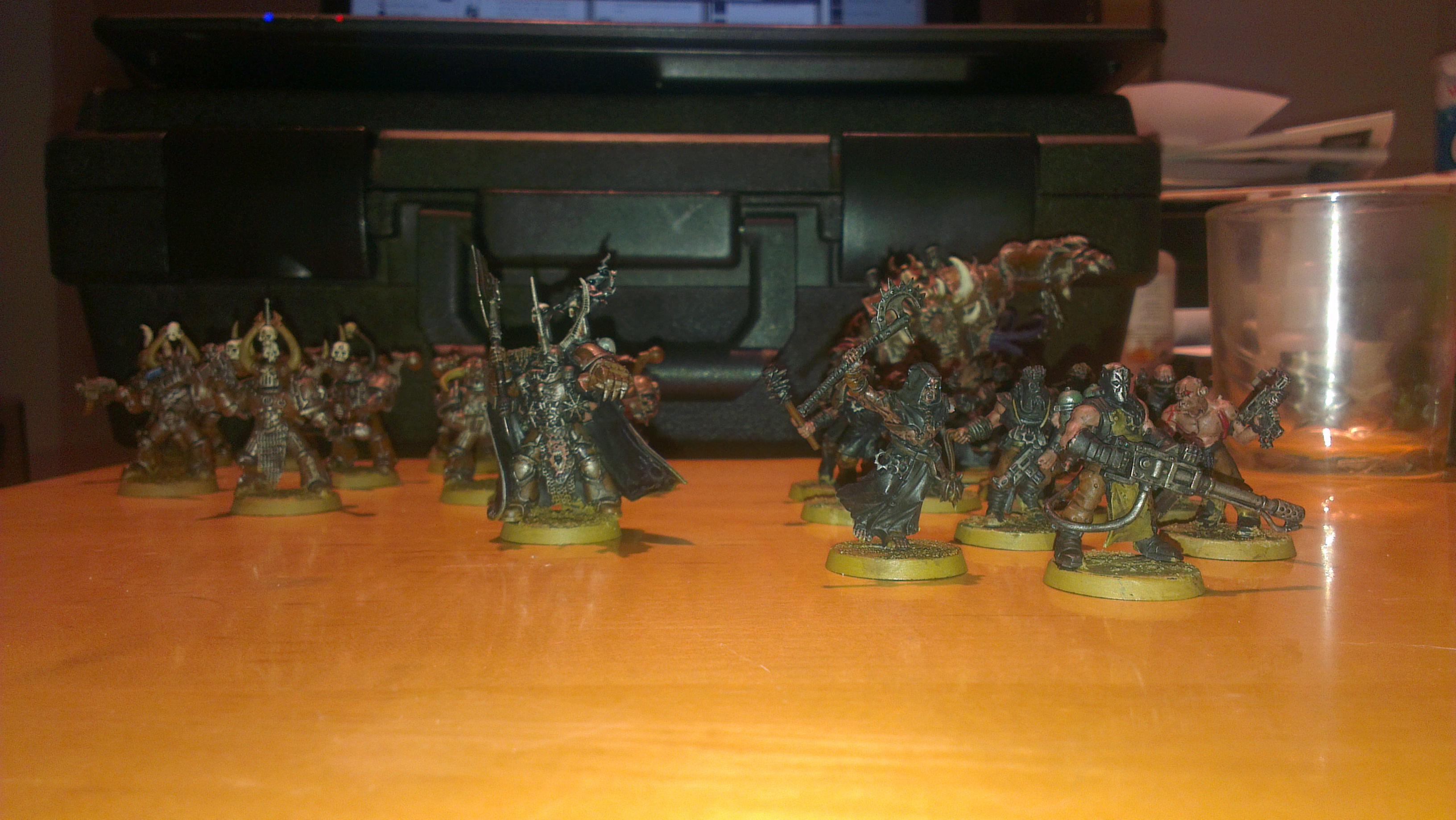 500 Points, Army, Chaos Space Marines, Dark Vengeance