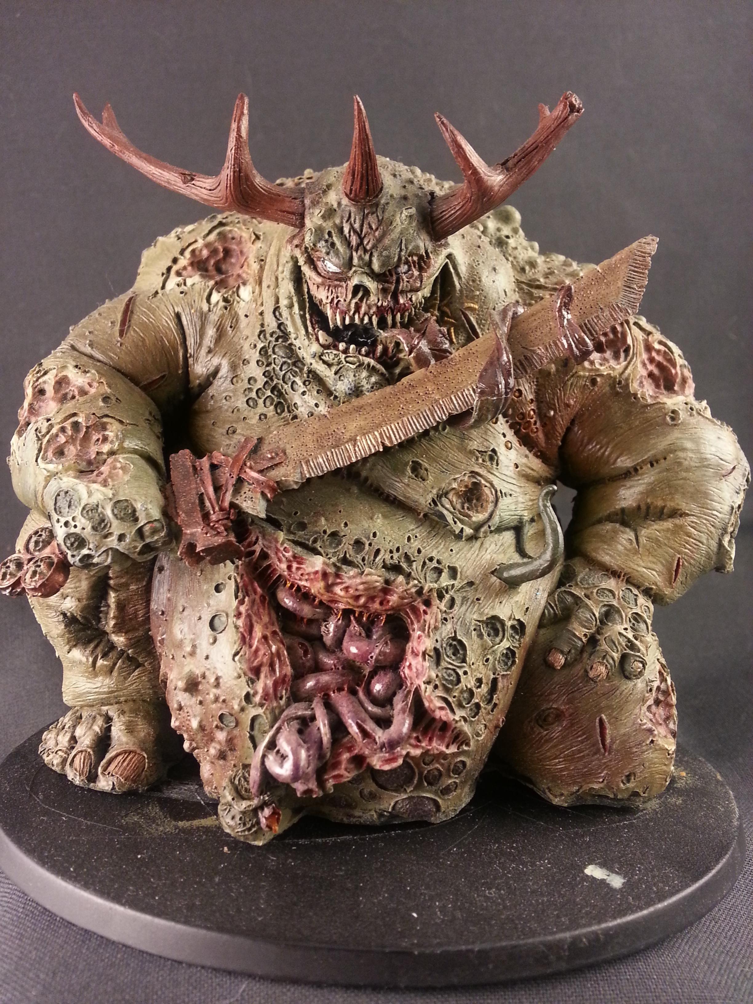 Daemons, Forge World, Greater Unclean One, Guo, Herald, Nurgle, Poop, Portal, Unclean