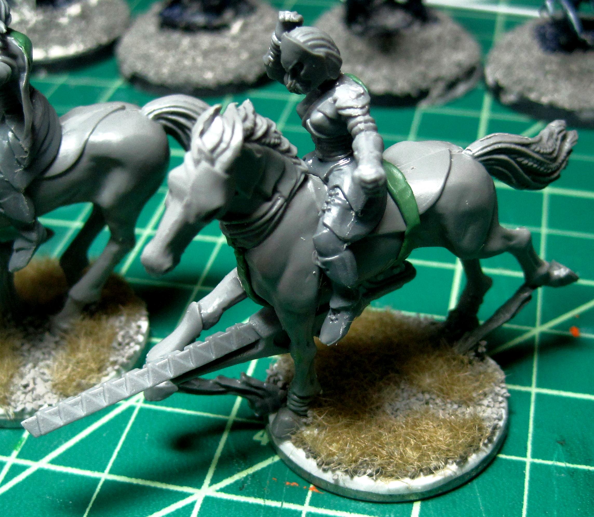 Eldar, Exodites, Monochrome, Warhammer 40,000, Wood Eldar, Wraithguard