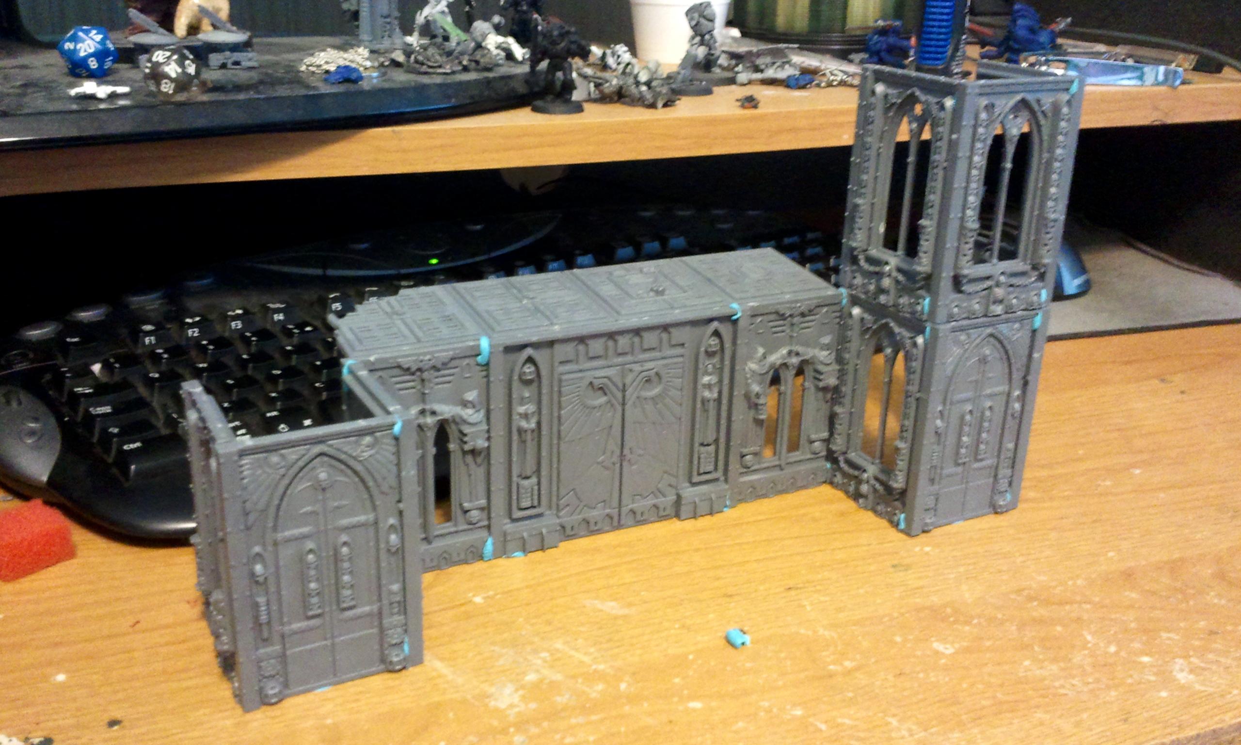 Mockup of Cathedral Front