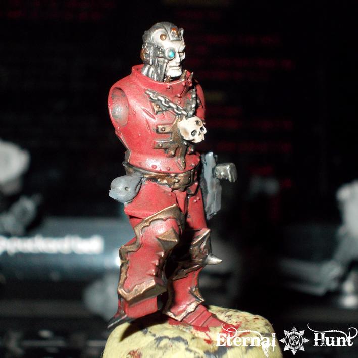 Chaos, Chaos Lord, Chaos Space Marines, Conversion, Huntmaster, Khorne, Khorne's Eternal Hunt, Kitbash, Pip, Tech Marine, Warhammer 40,000, Warpsmith, Work In Progress, World Eaters
