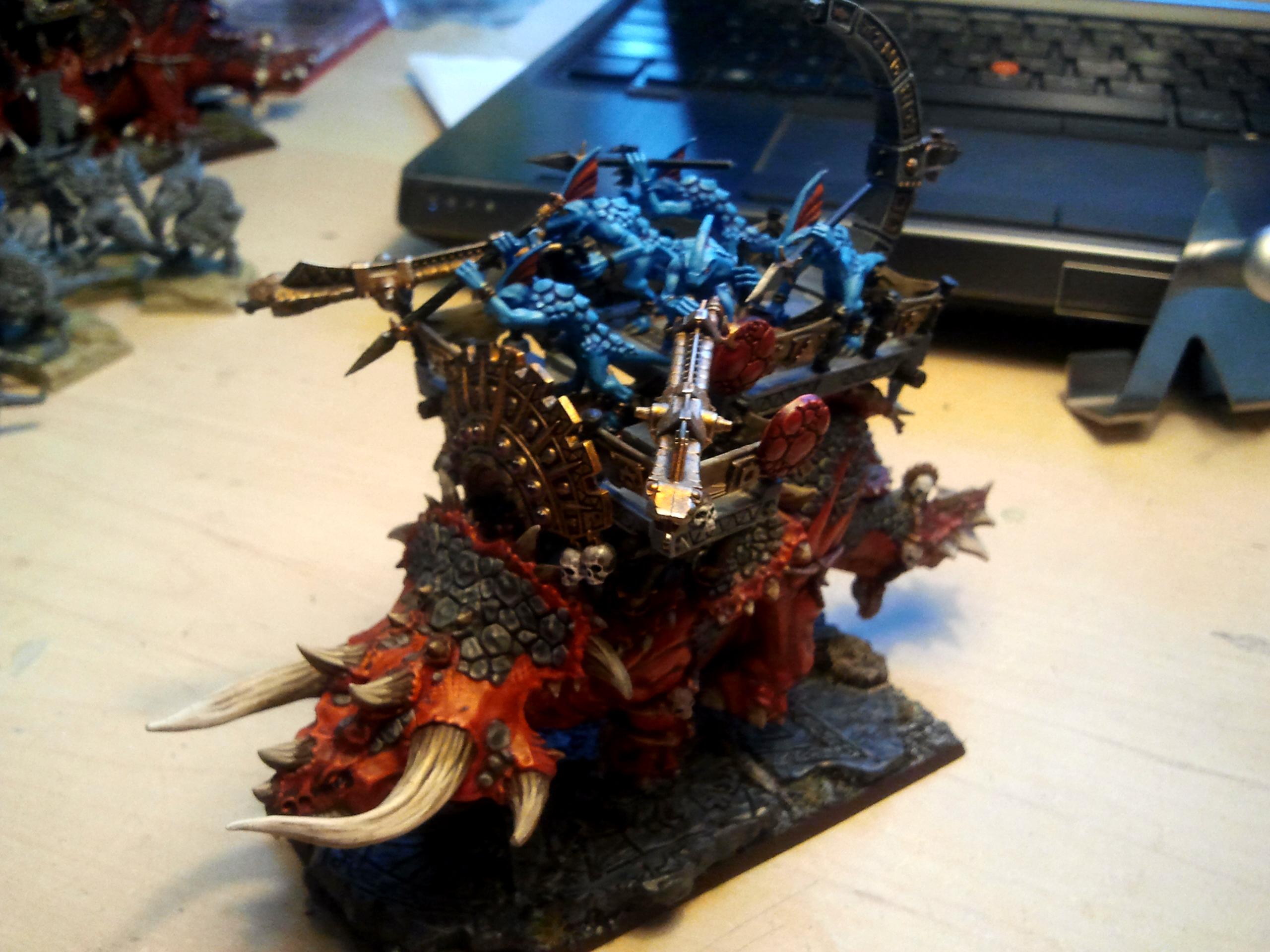 Cold Ones, Conversion, Lizardmen, Stegadon