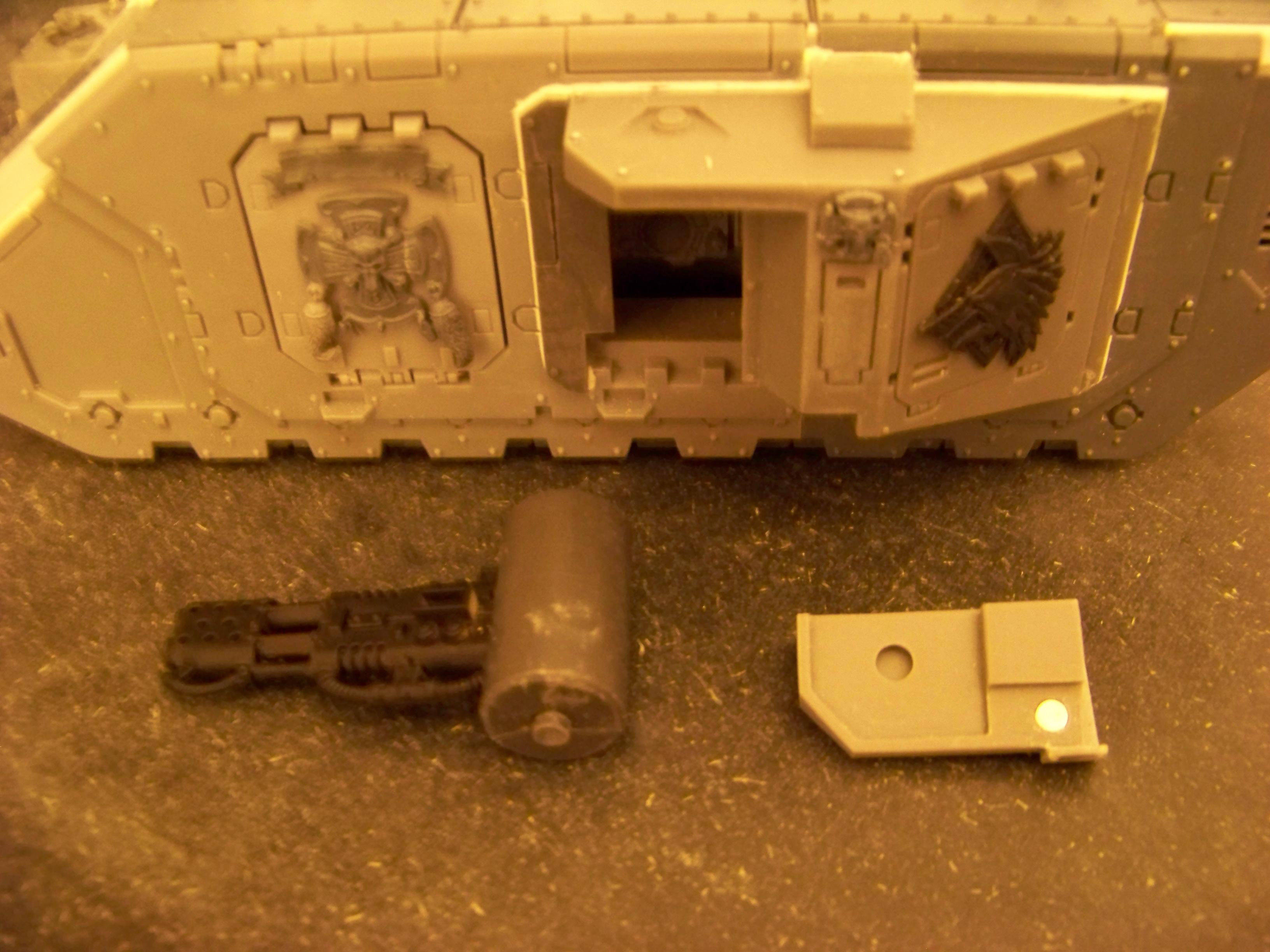 Conversion, Land Raider, Logan Grimmnar, Space Wolves