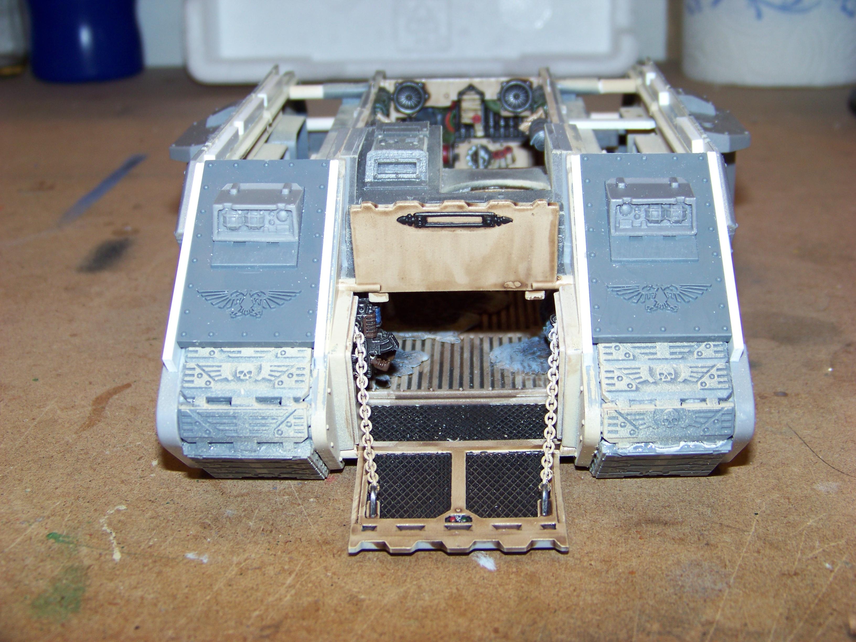 Conversion, Land Raider, Logan Grimmnar, Space Wolves