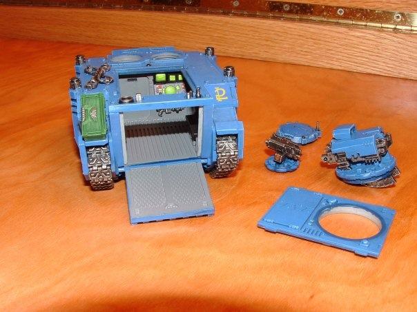 His ride "exploded"