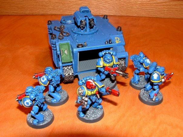 Ultramarines, Deploying from transport