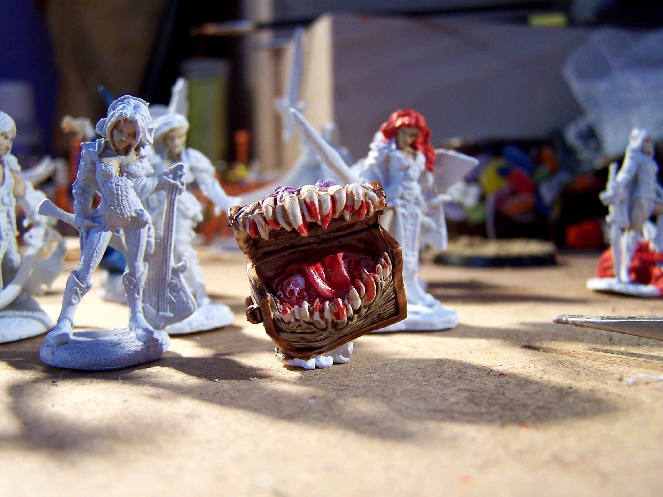 Bones, Mimic, Reaper, Silvermk2, Work In Progress