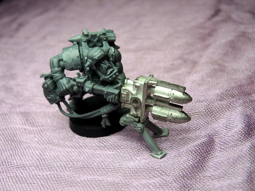 Bad Moons, Deathskulls, Deff, Deff Dread, Dreadnought, Dred, Orks, Scratch Build
