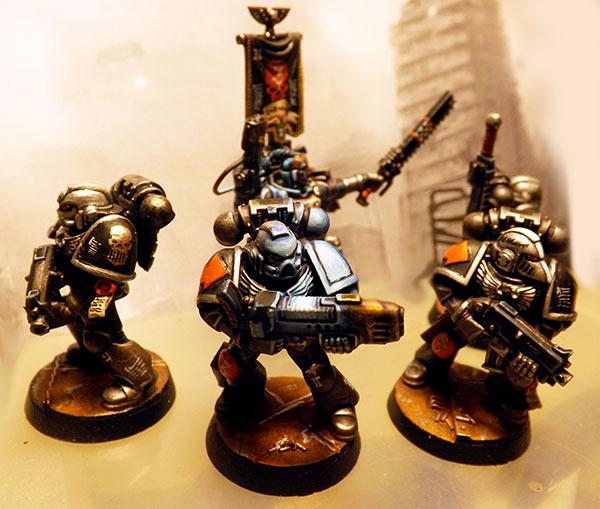 Silver, Skull, Space, Space Marines - Demi Squad Alpha - Gallery ...