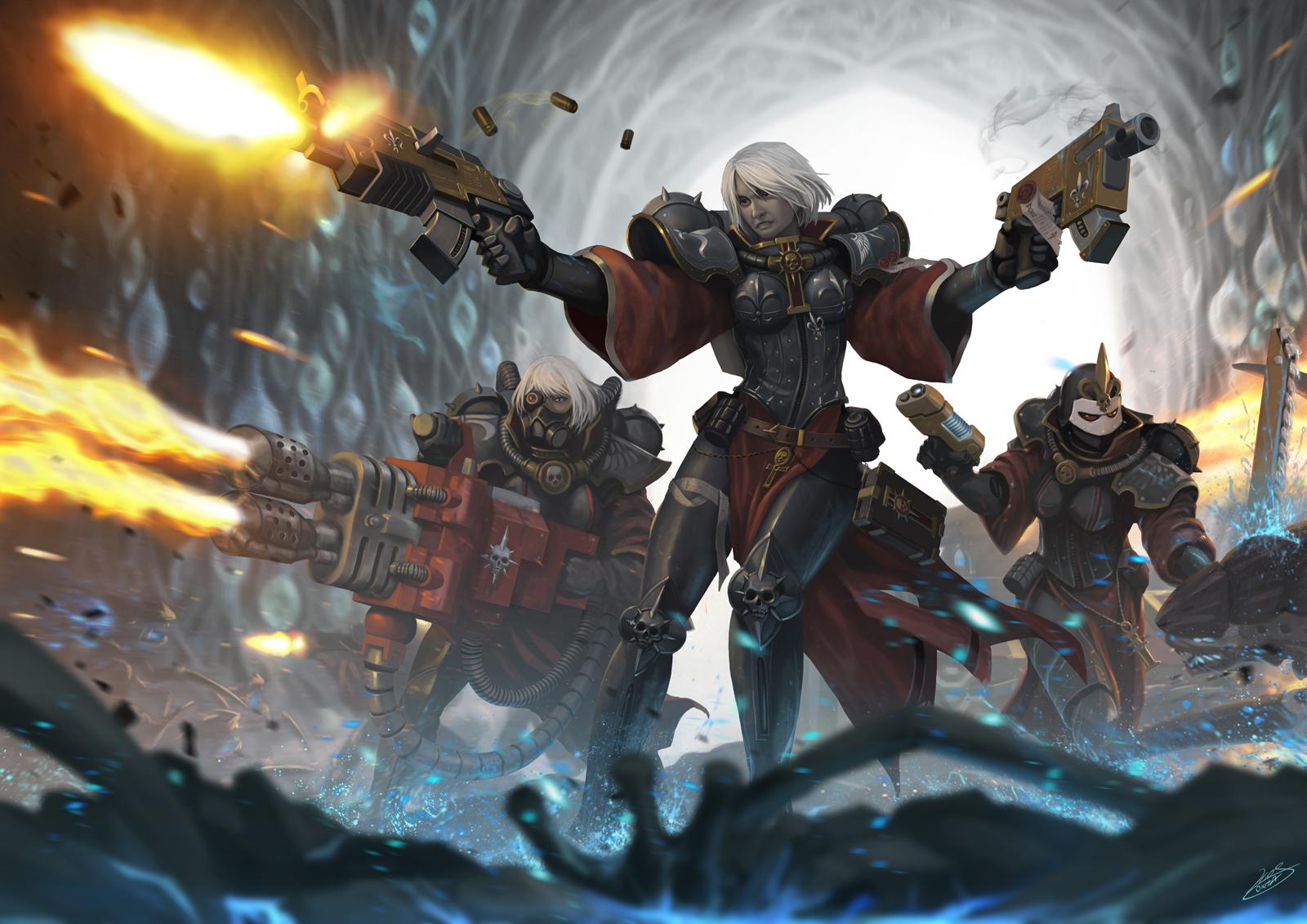 Adepta Sororitas, Sisters Of Battle, W40k, Warhammer 40,000