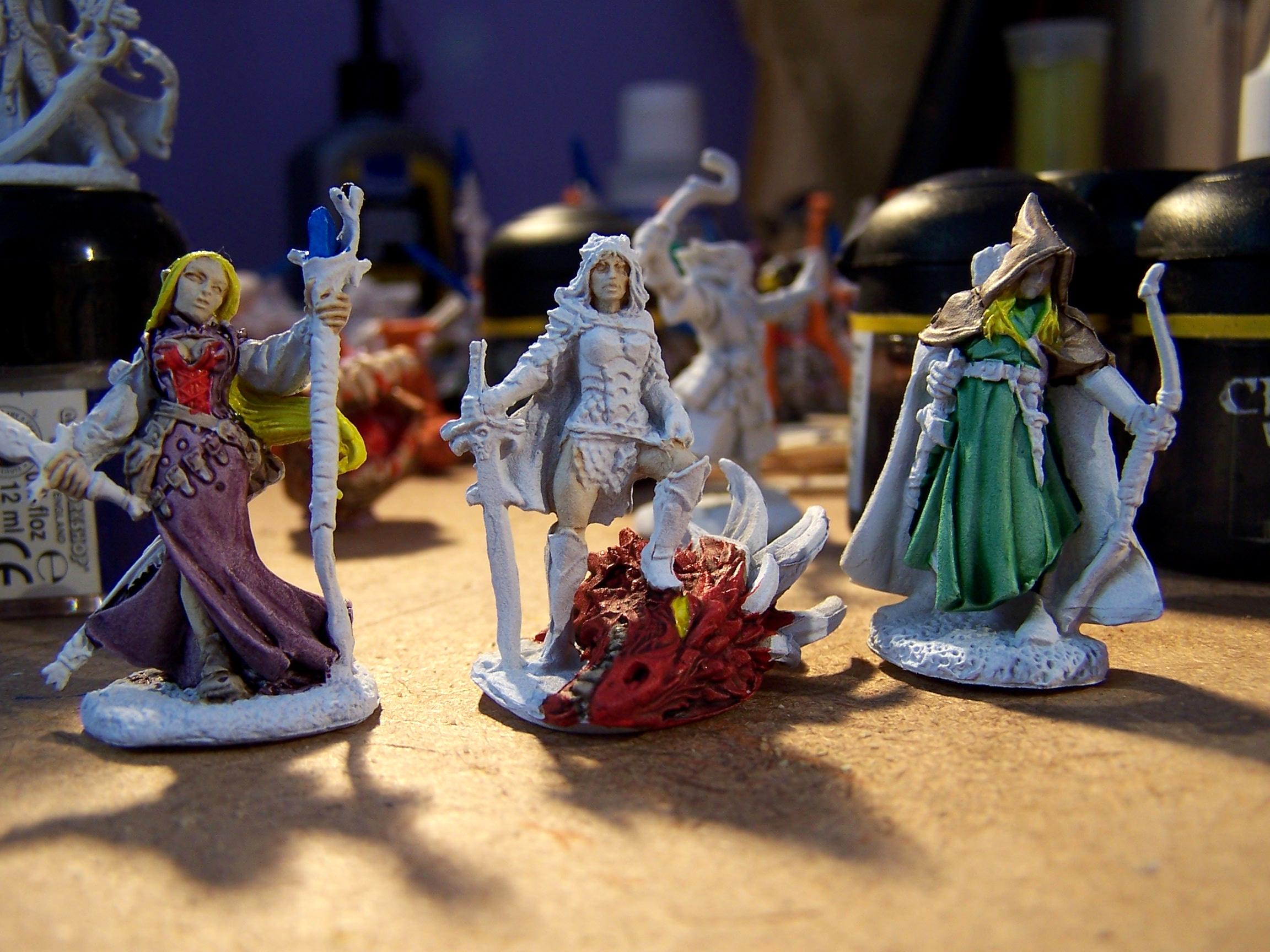 Bones, Reaper, Silvermk2, Work In Progress