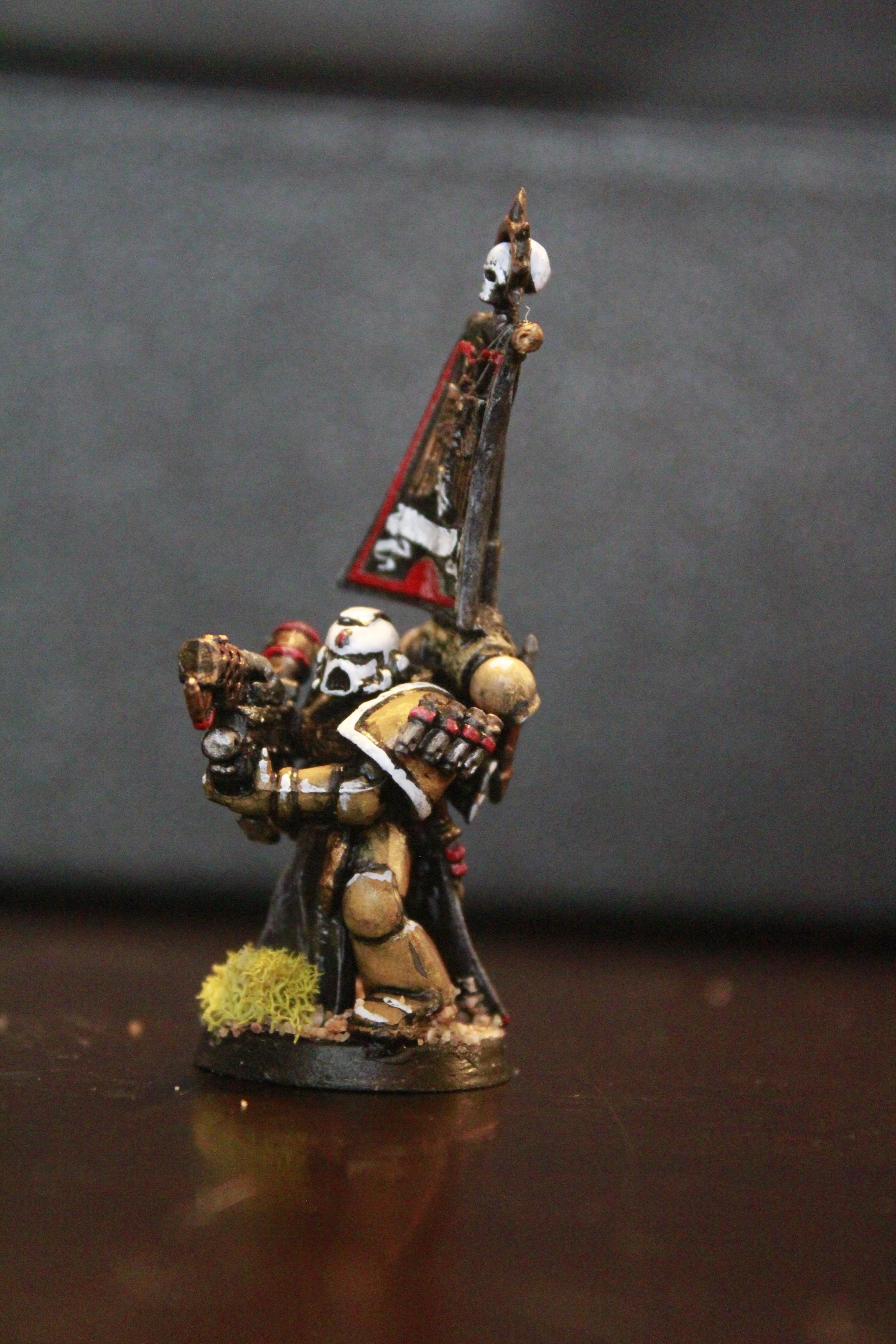 Based, Bits, Combi Flamer, Finecast, Kit Bashed, Painted, Space Marines, Sternguard, Warhammer 40,000