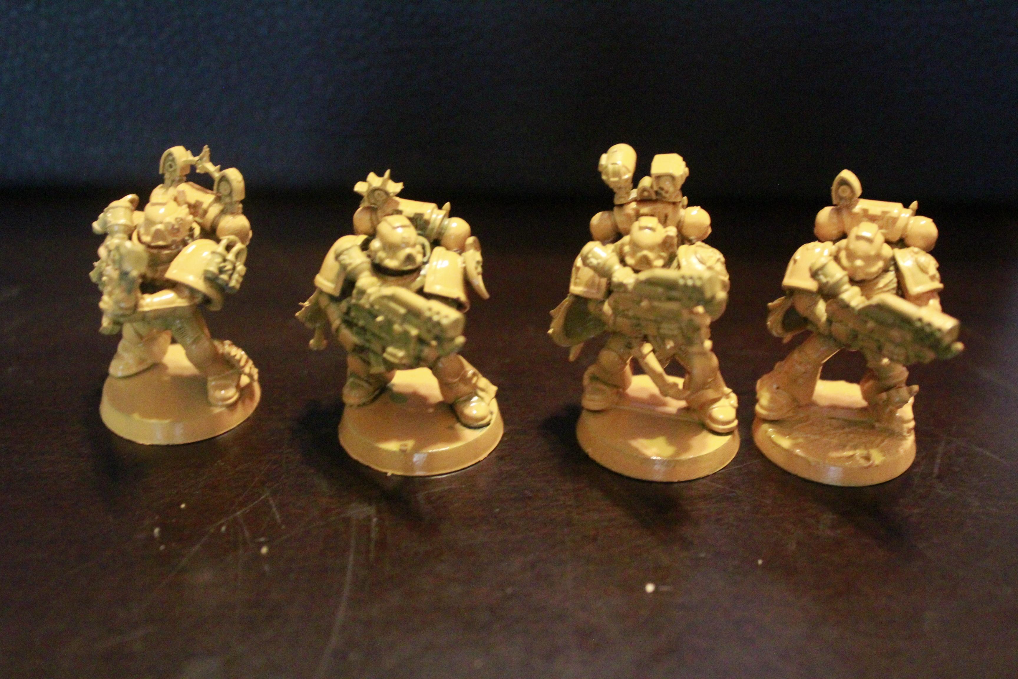 Based, Bits, Combi Flamer, Finecast, Kit Bashed, Painted, Space Marines, Sternguard, Warhammer 40,000