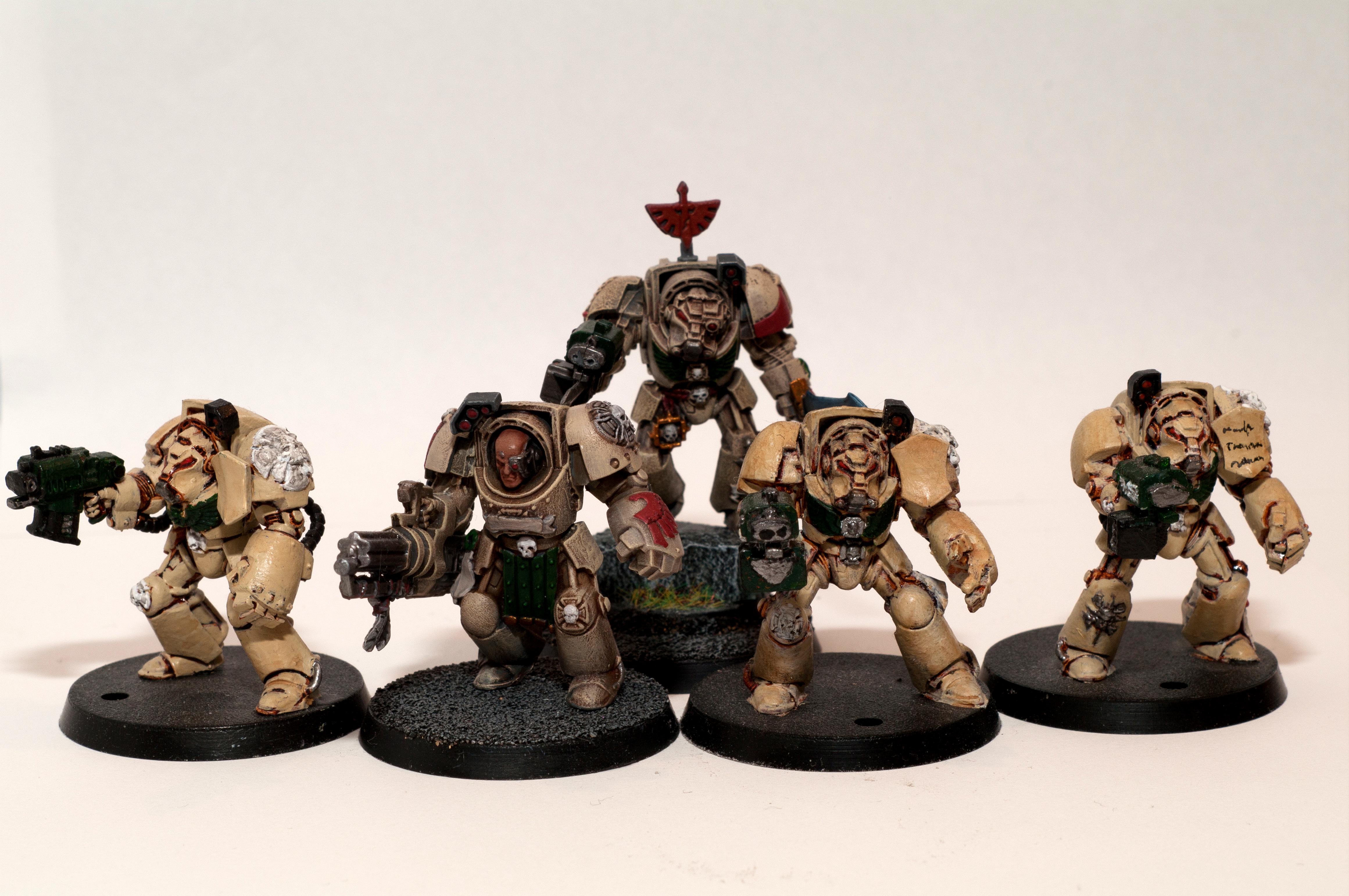Dark Angels, Space Marines, Termie, Terminator Armor