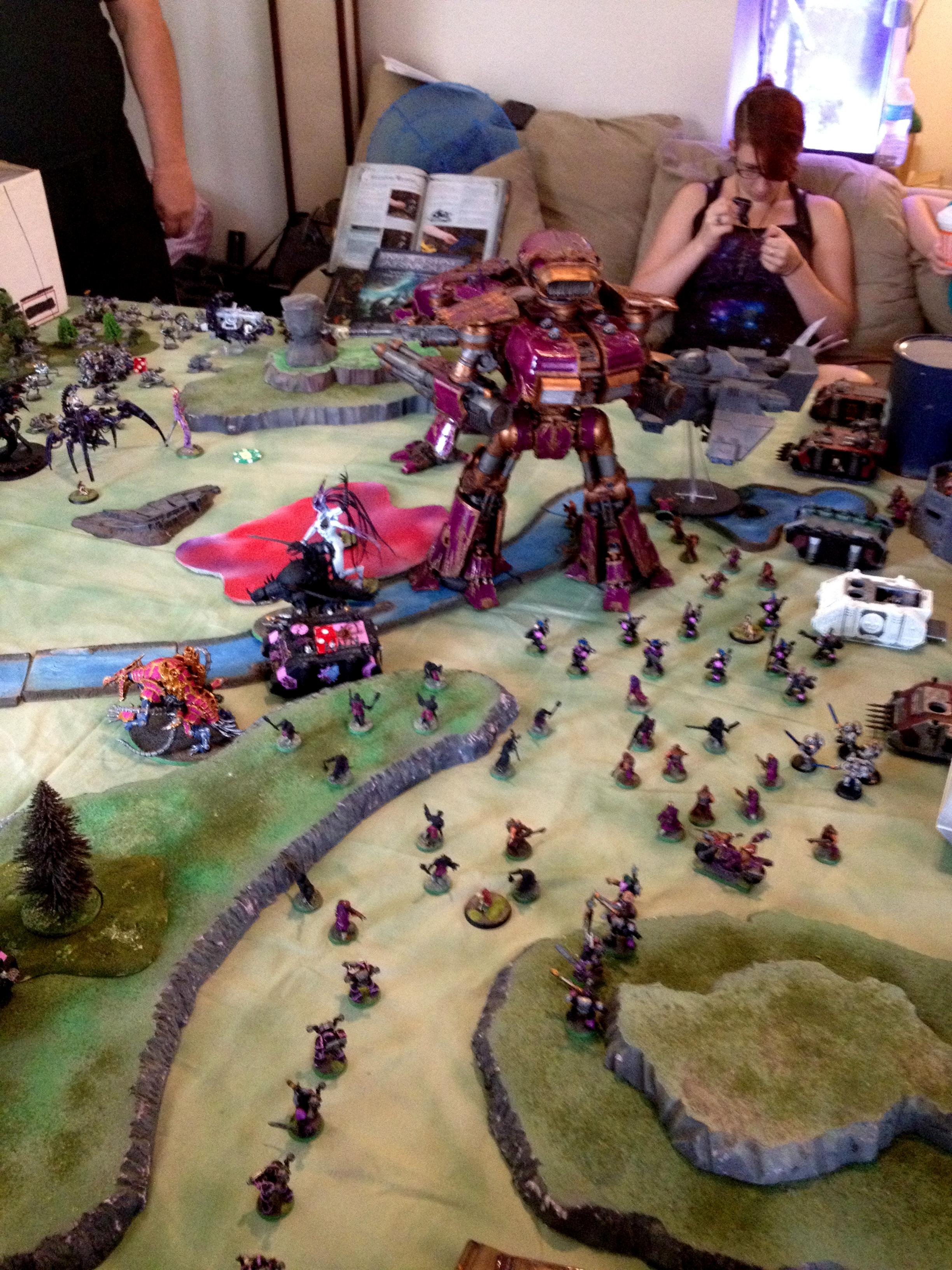 Apocalypse, Chaos, Emperor's Children, Grey Knights, Necrons, Pylon, Titan, Warhound