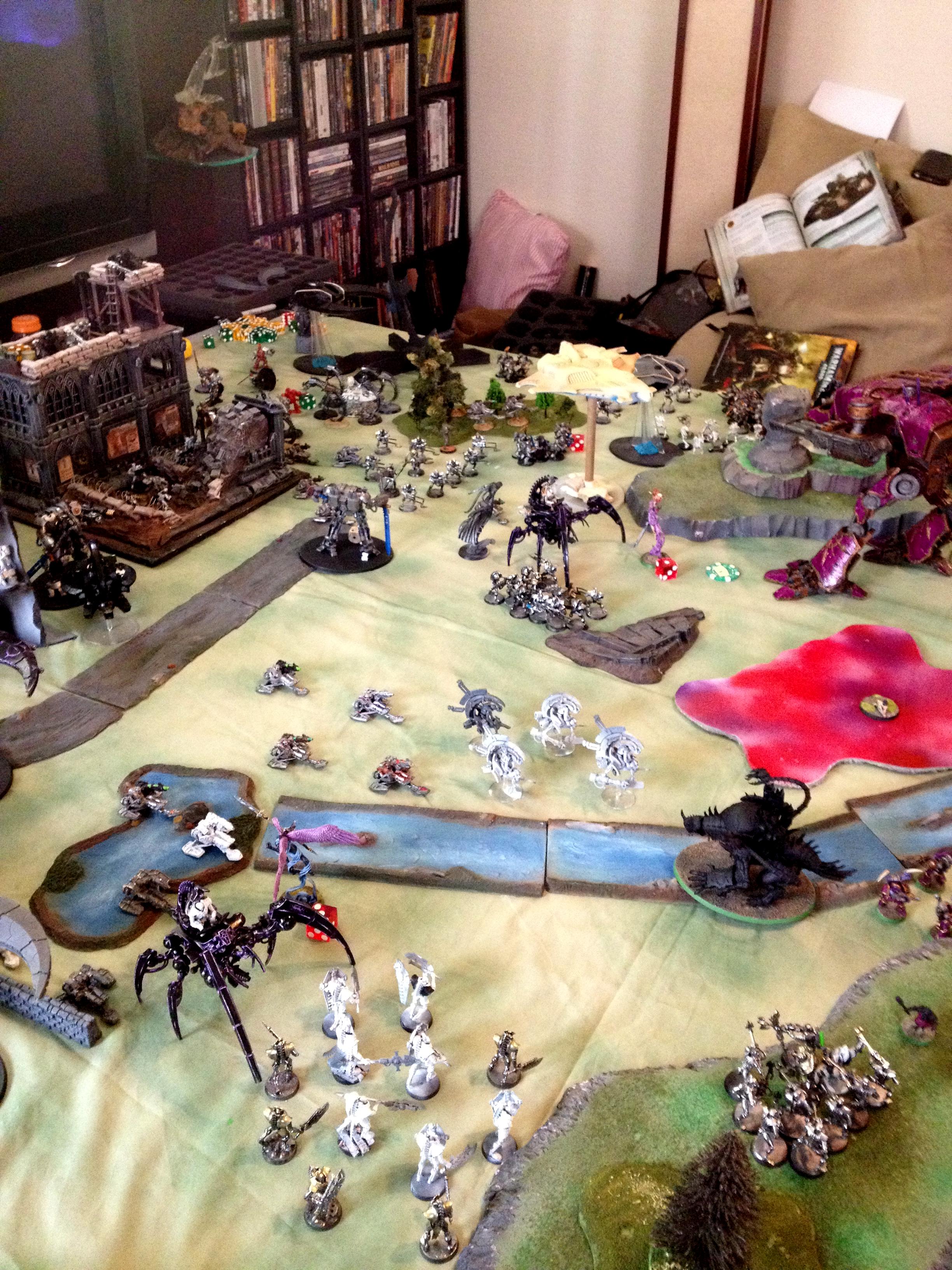 Apocalypse, Chaos, Emperor's Children, Grey Knights, Necrons, Pylon, Titan, Warhound