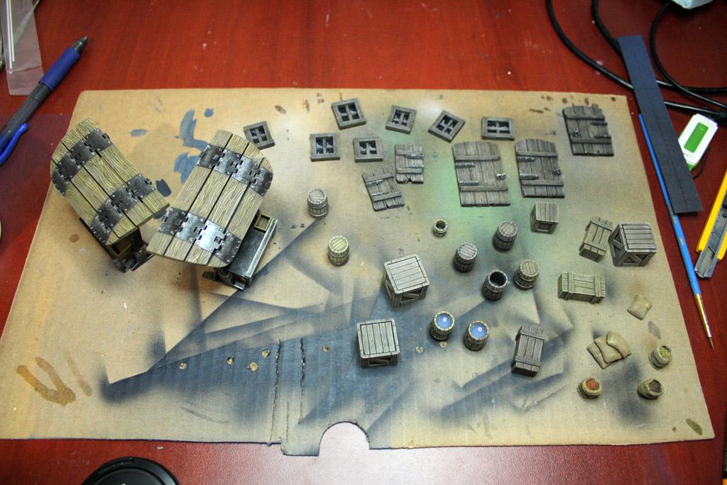 Brushfire, Terrain, Work In Progress