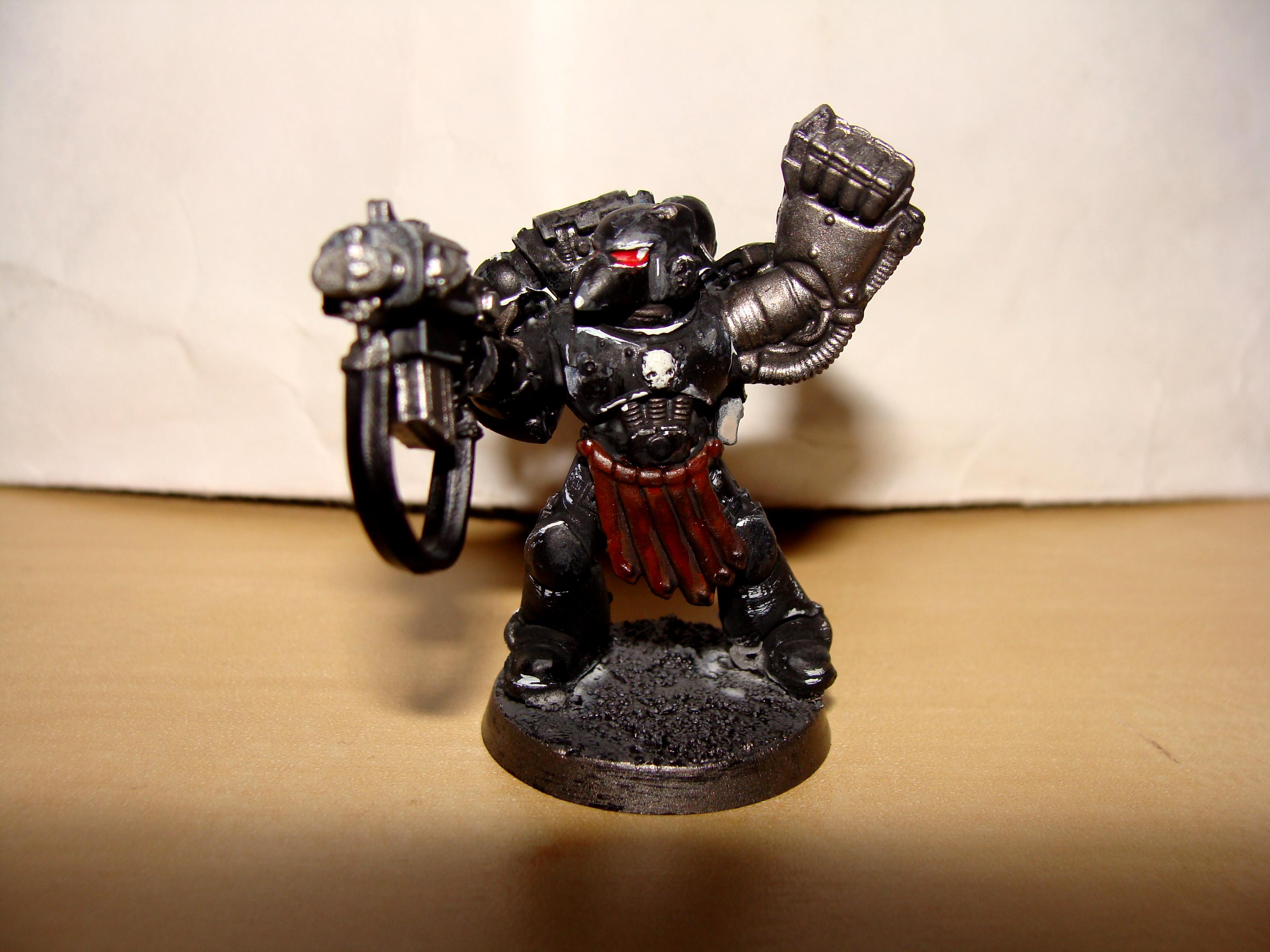 Black, Space Marines, Warhammer 40,000, Work In Progress