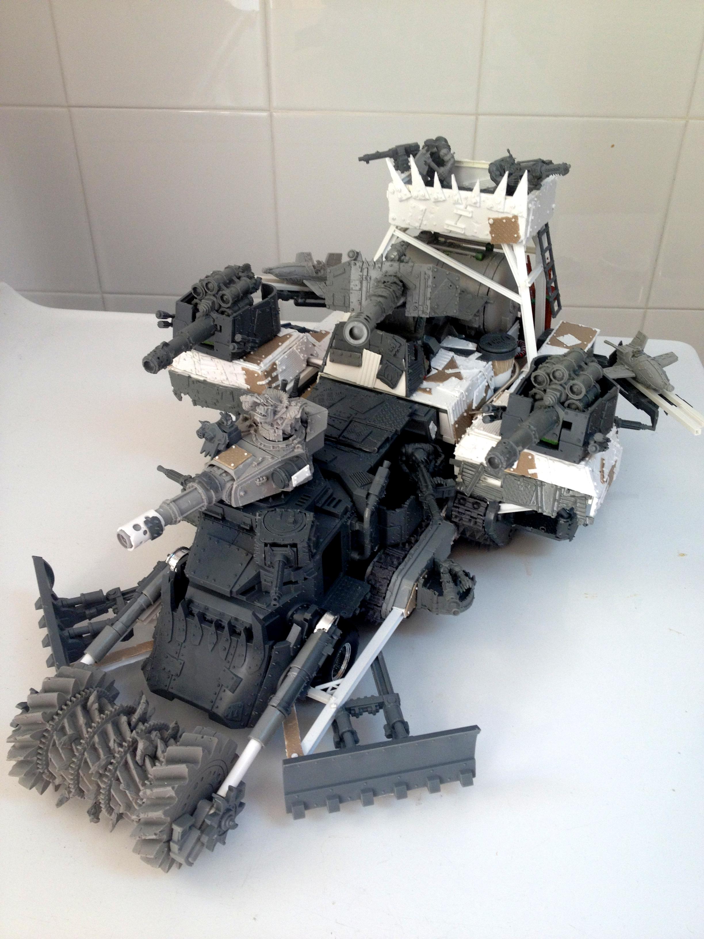 Battle Fortress, Battlewagon, Custom, Orks, Super-heavy