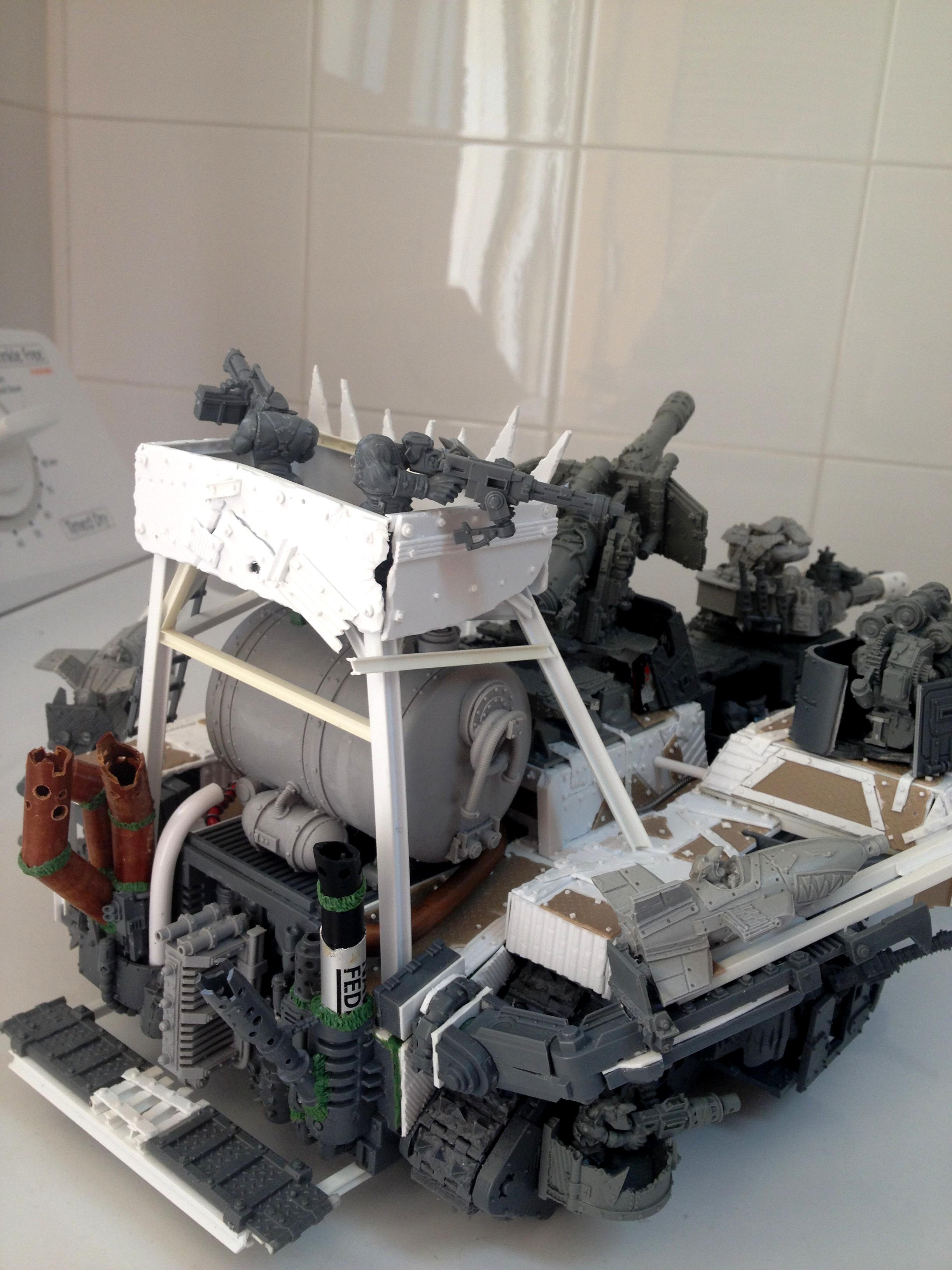 Battle Fortress, Battlewagon, Custom, Orks, Super-heavy