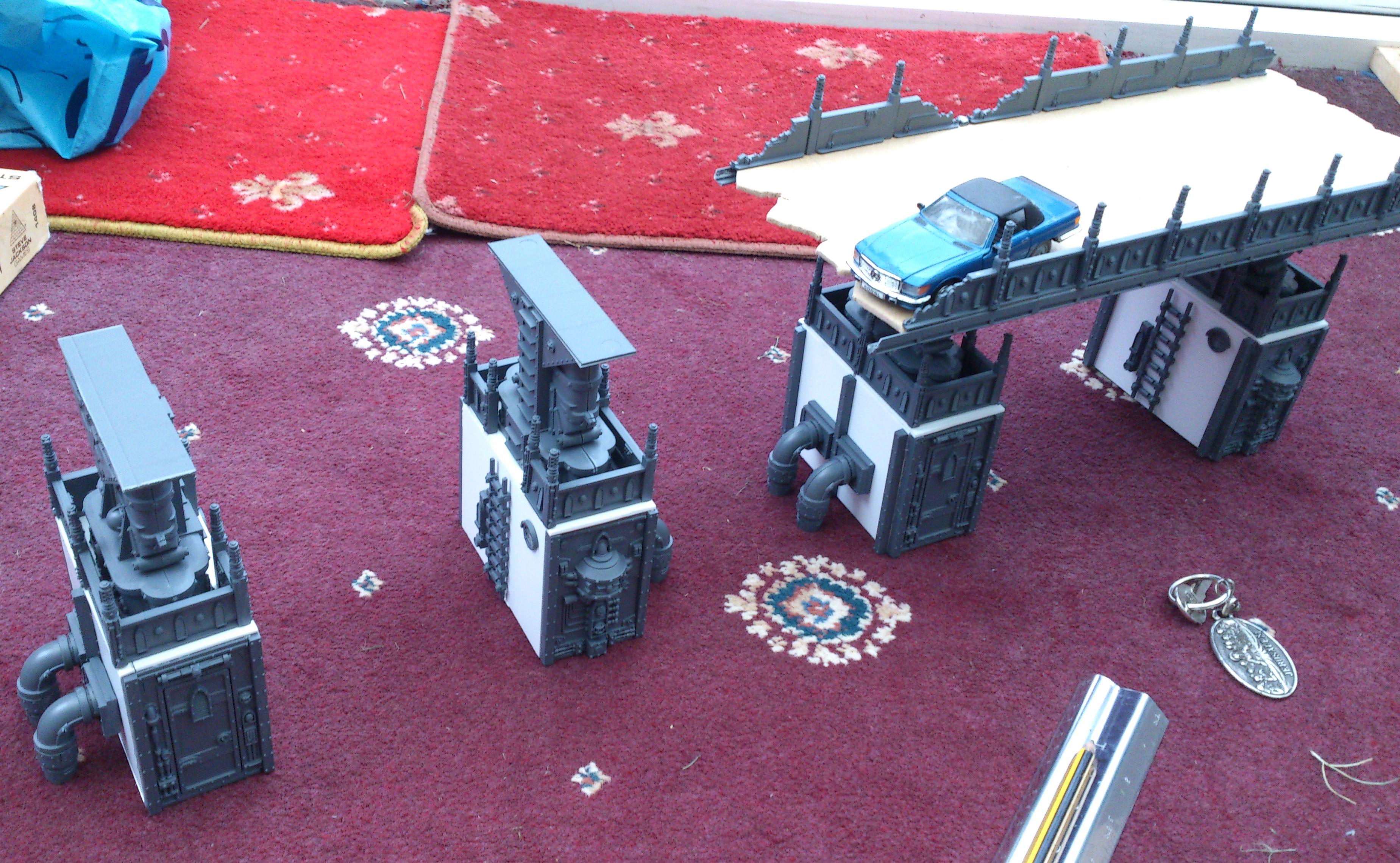 Bridge, Highway, Road, Terrain