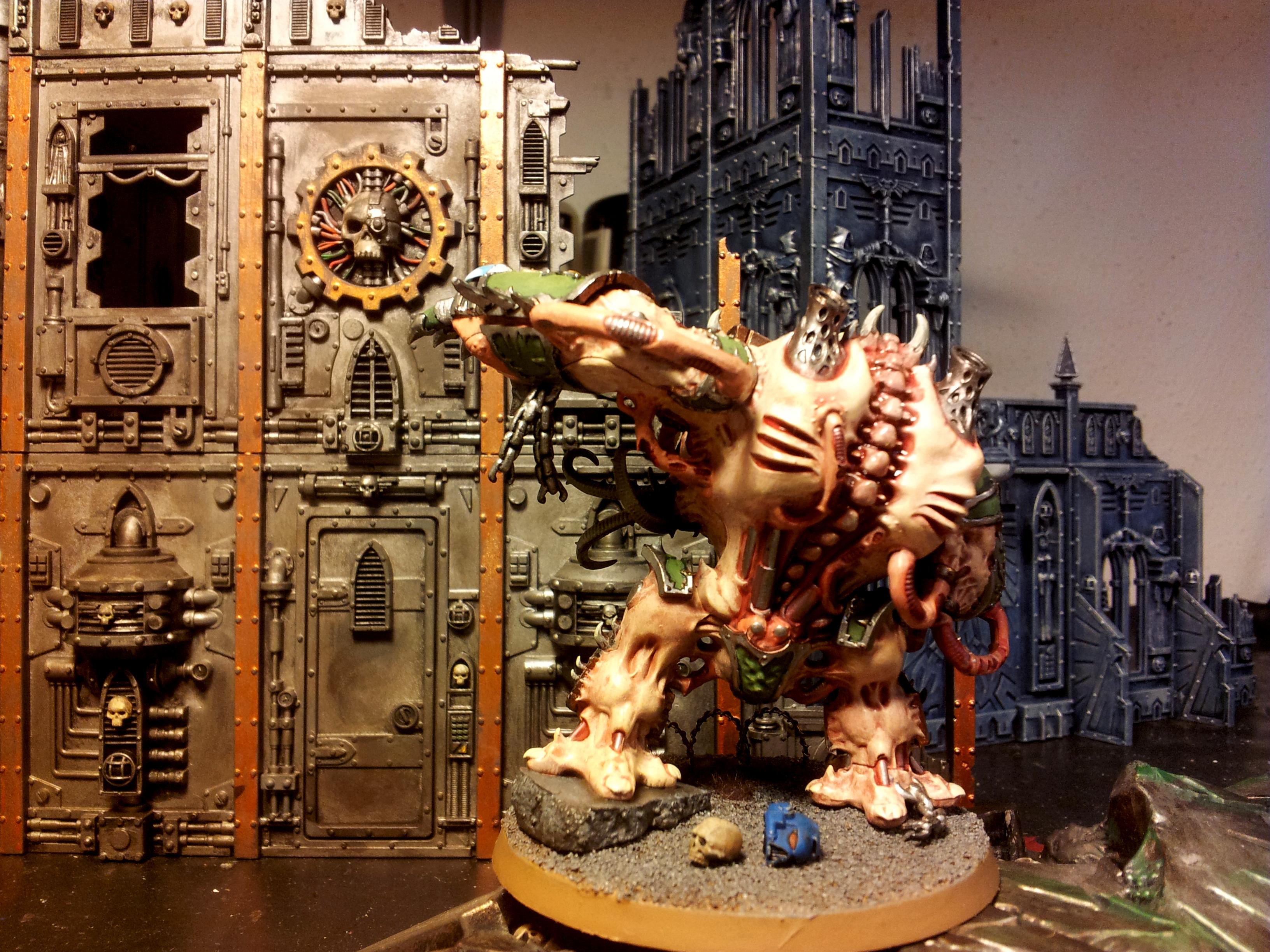 Back, Chaos, Green, Helbrute, Hellbrute, Rear, Space, Space Marines, Warhammer 40,000, Warhammer Fantasy