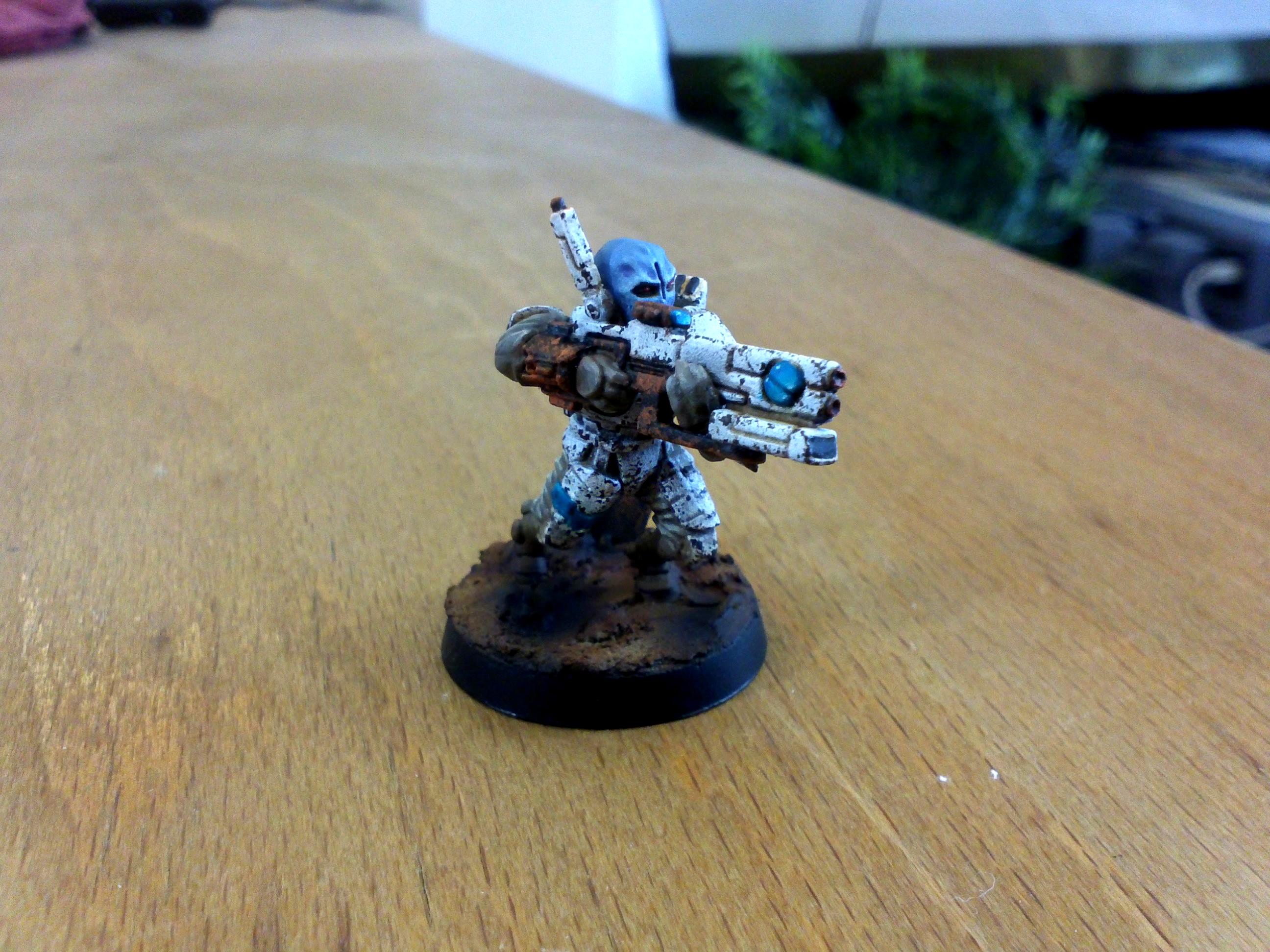 Airbrush, Tau, Warhammer 40,000