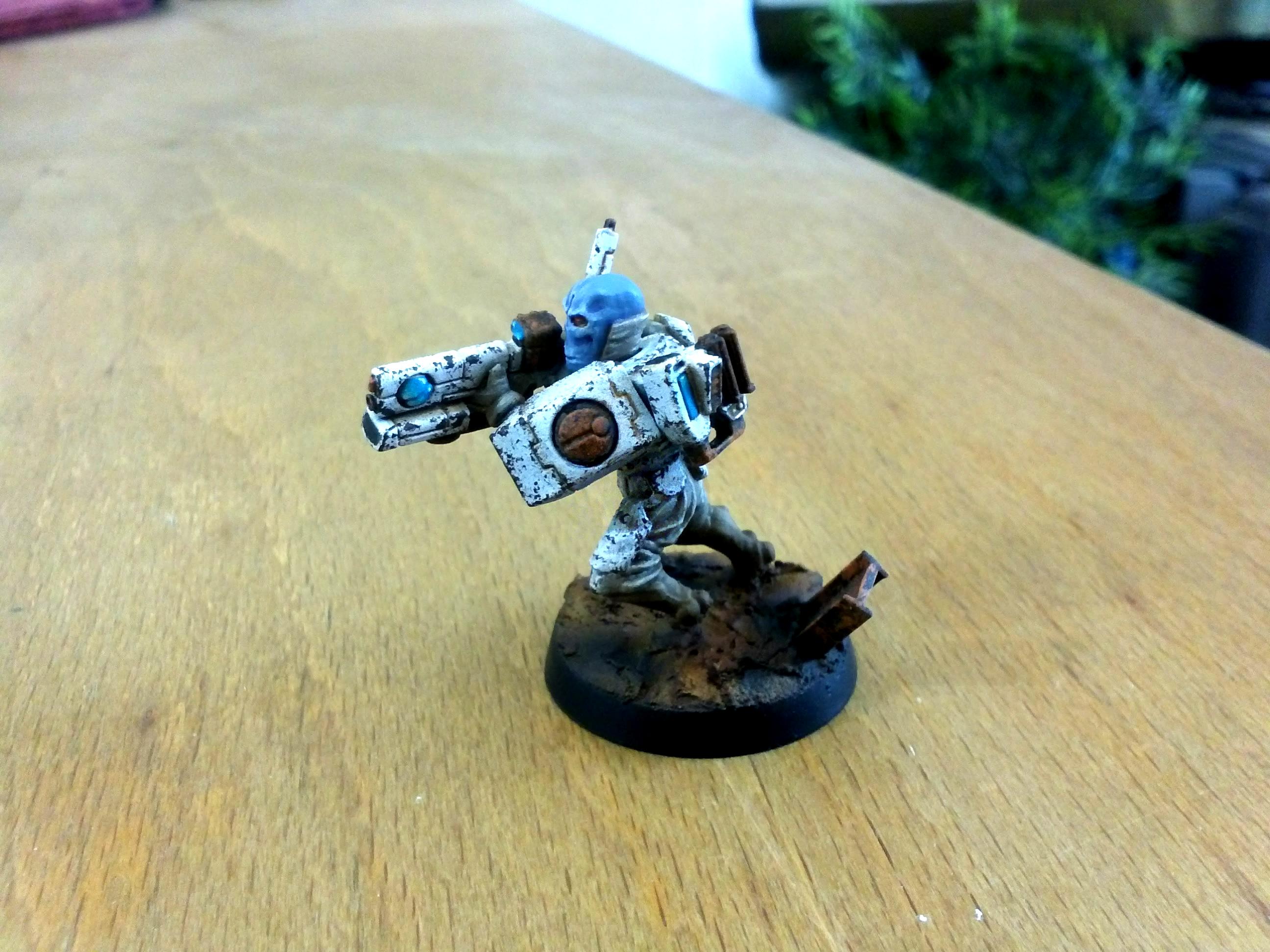 Airbrush, Tau, Warhammer 40,000