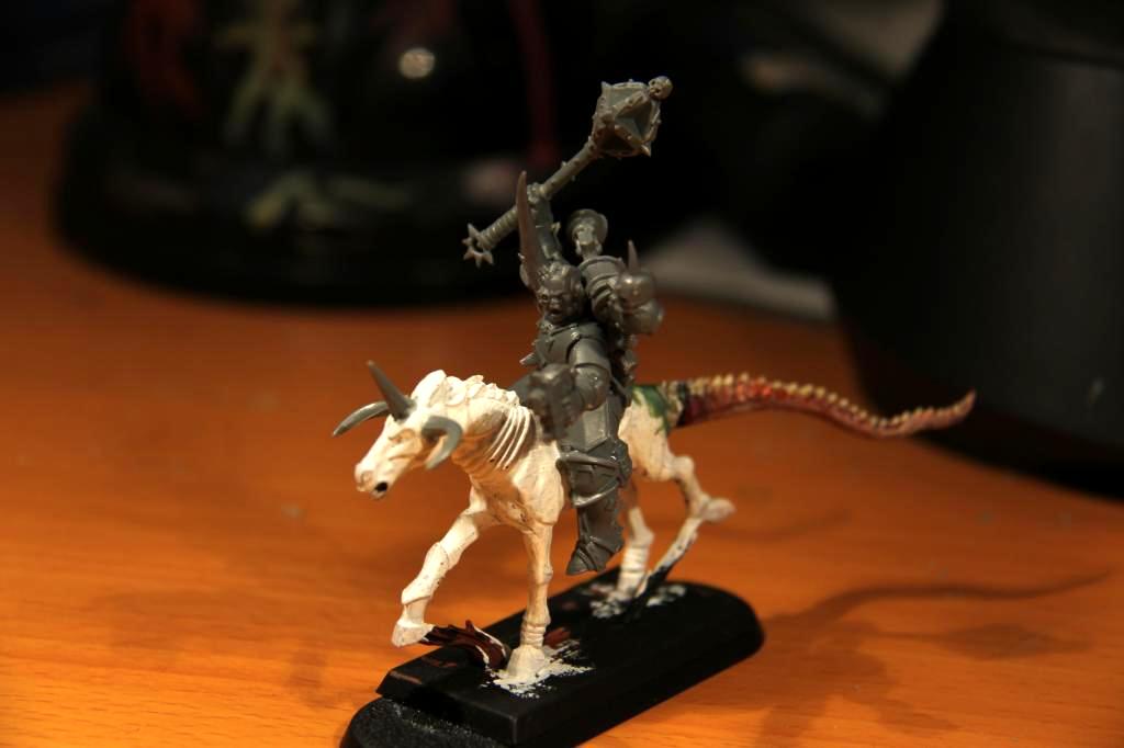 Chaos Lord, Chaos Space Marines, Conversion, Evisceration Wraiths, Mounted, Slaanesh